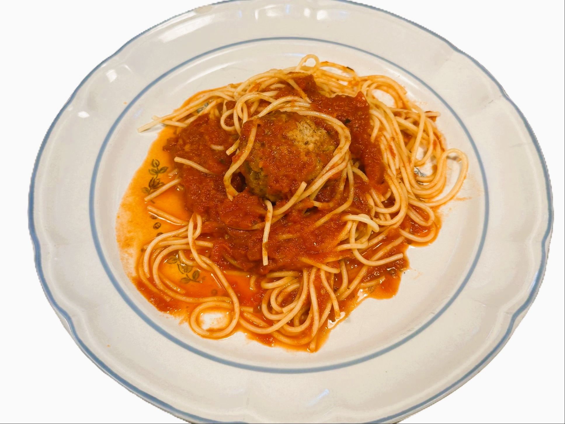 Kids Spaghetti Meatball.
