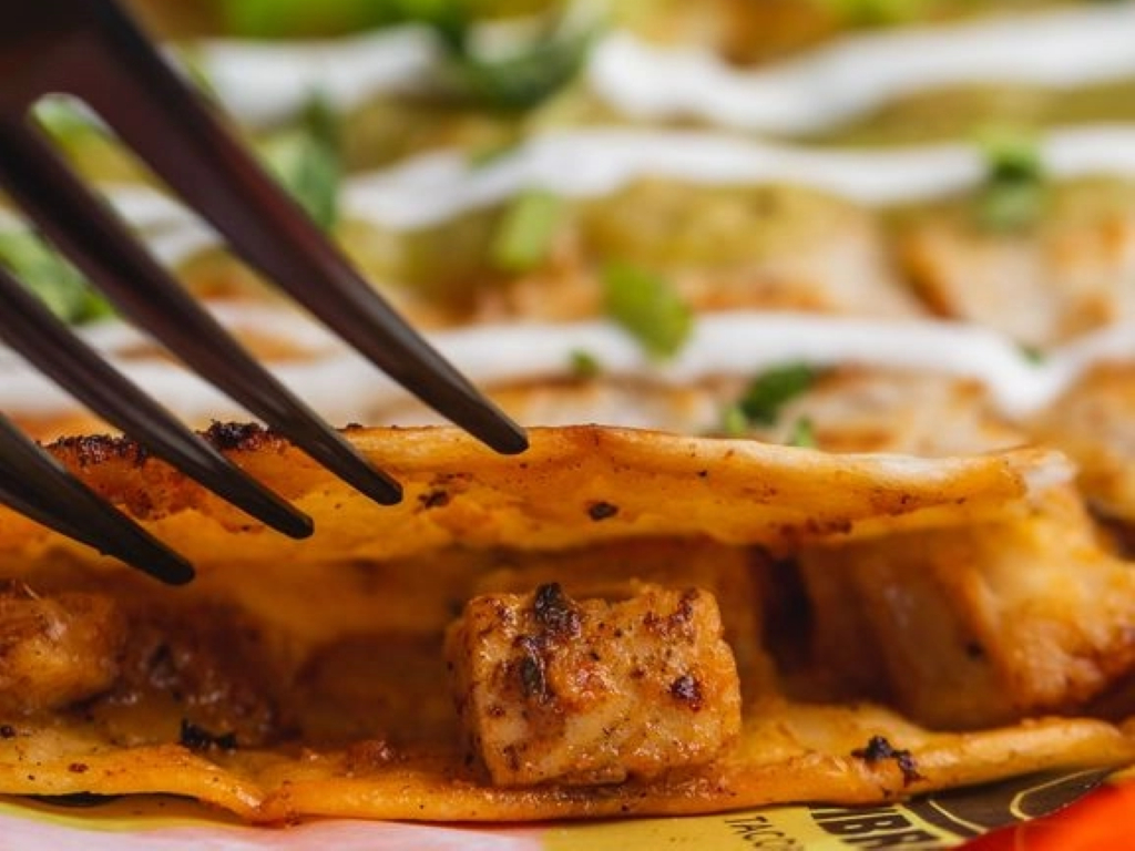 Sombrero Chicken Quesadilla.