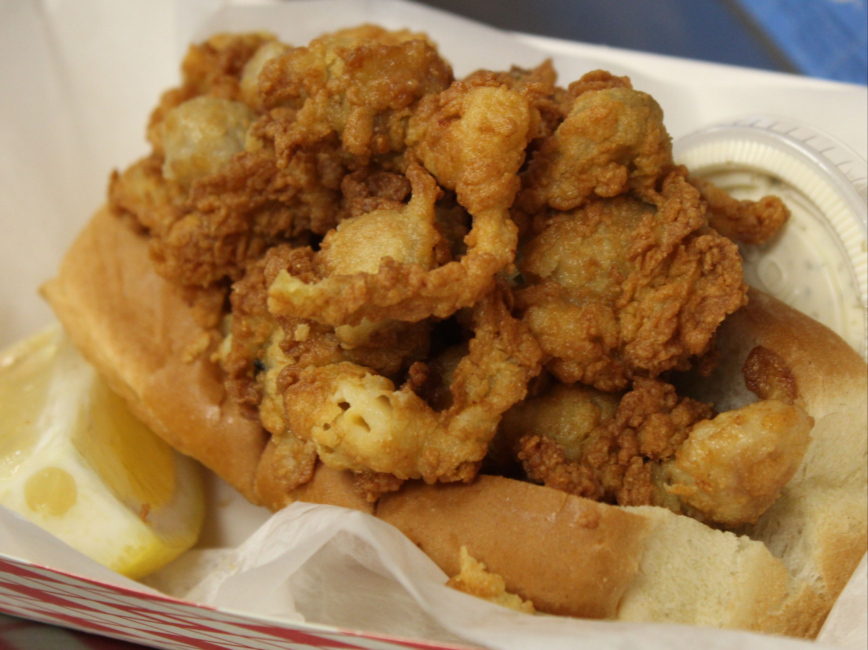 Whole Belly Clam Roll