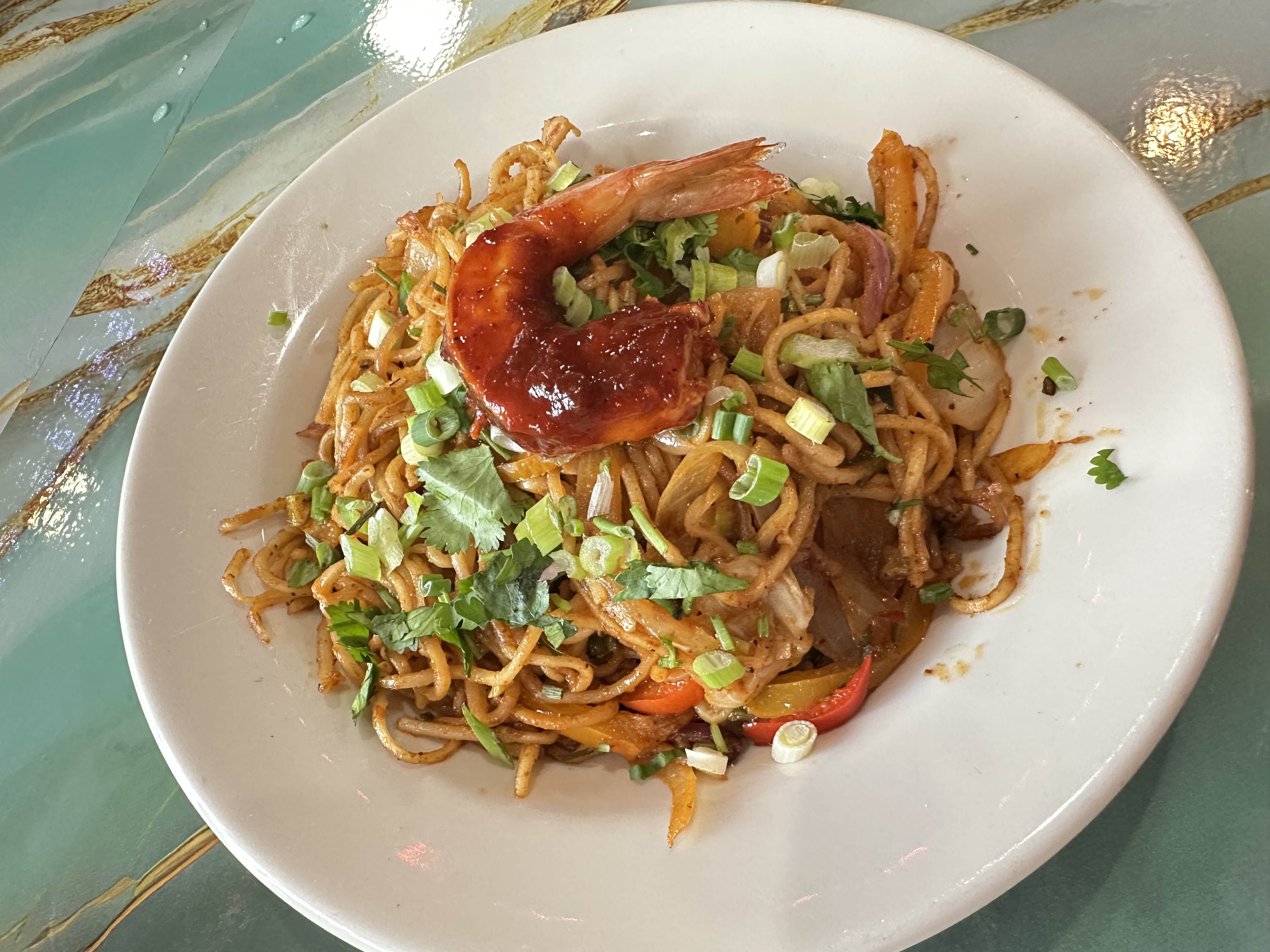 SHRIMP CHOWMEIN (Noodles)