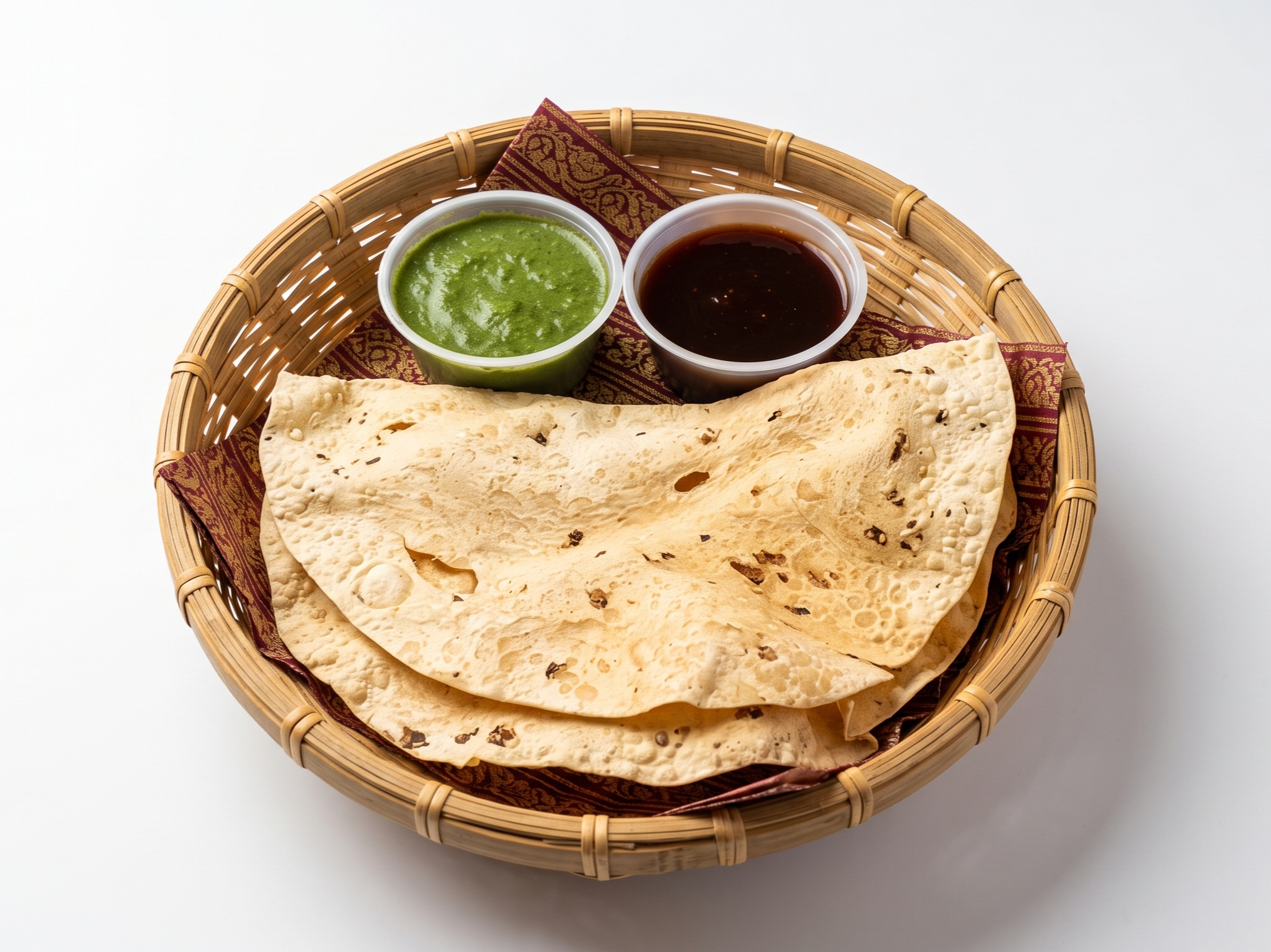 Papadum.