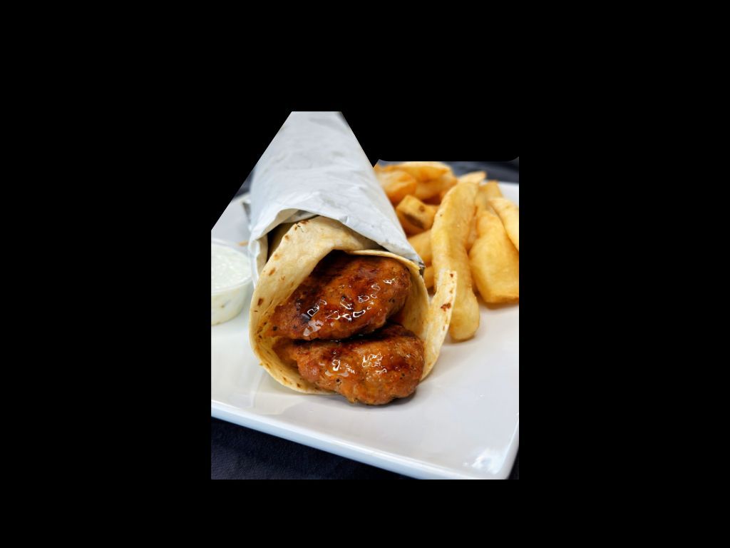Chicken Kofte Roll Up