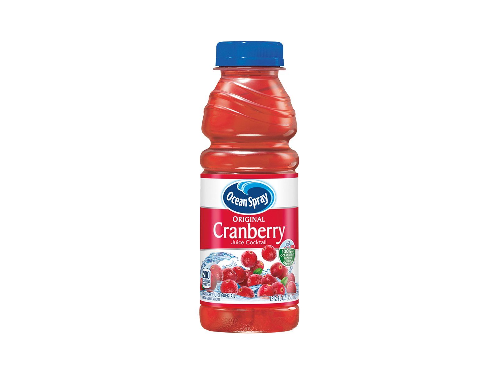 Ocean Spray Juice Cranberry - 15.2oz Bottle.