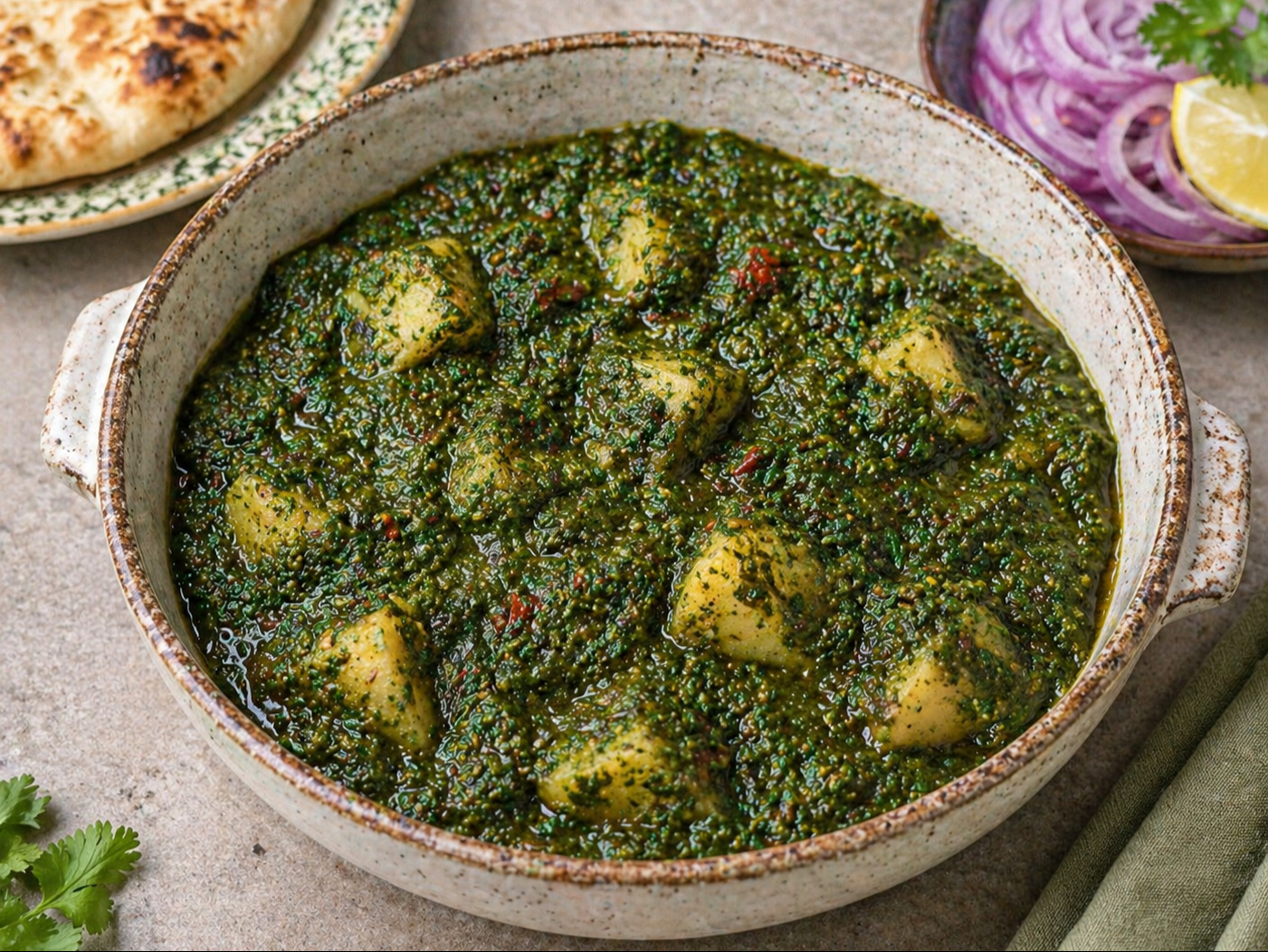 Aloo Saag.
