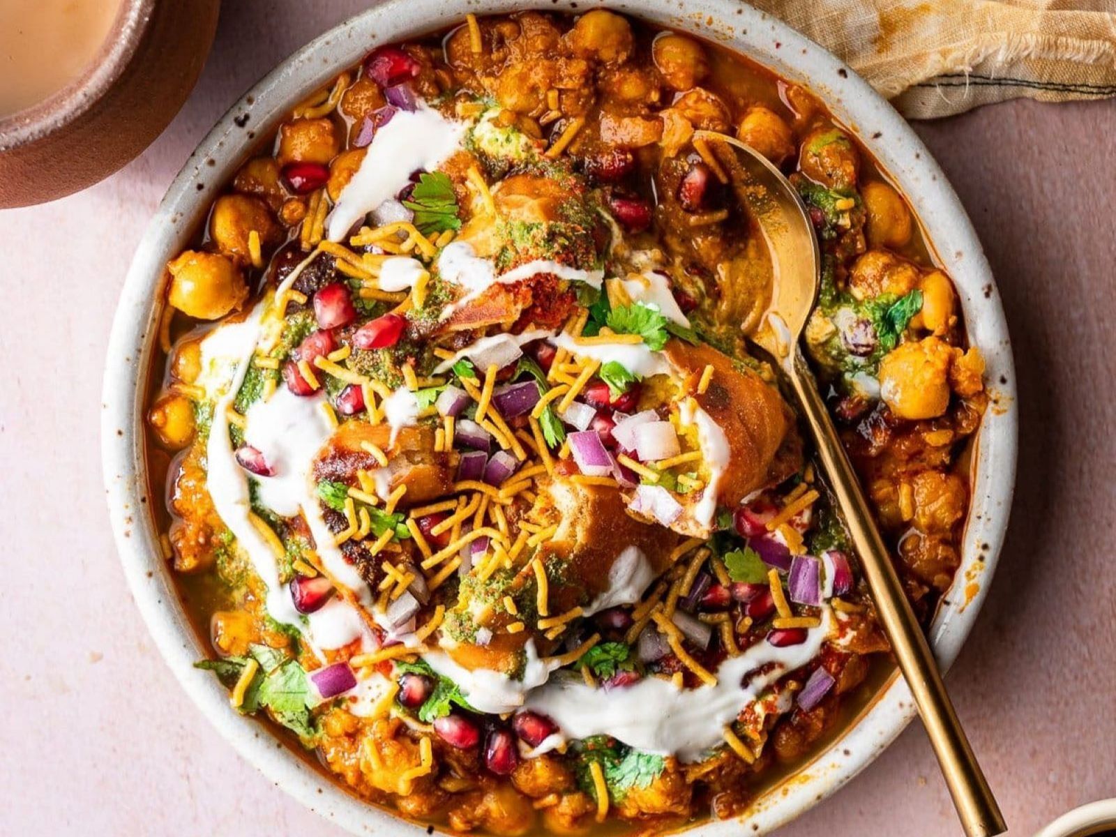Samosa Chaat (GF).