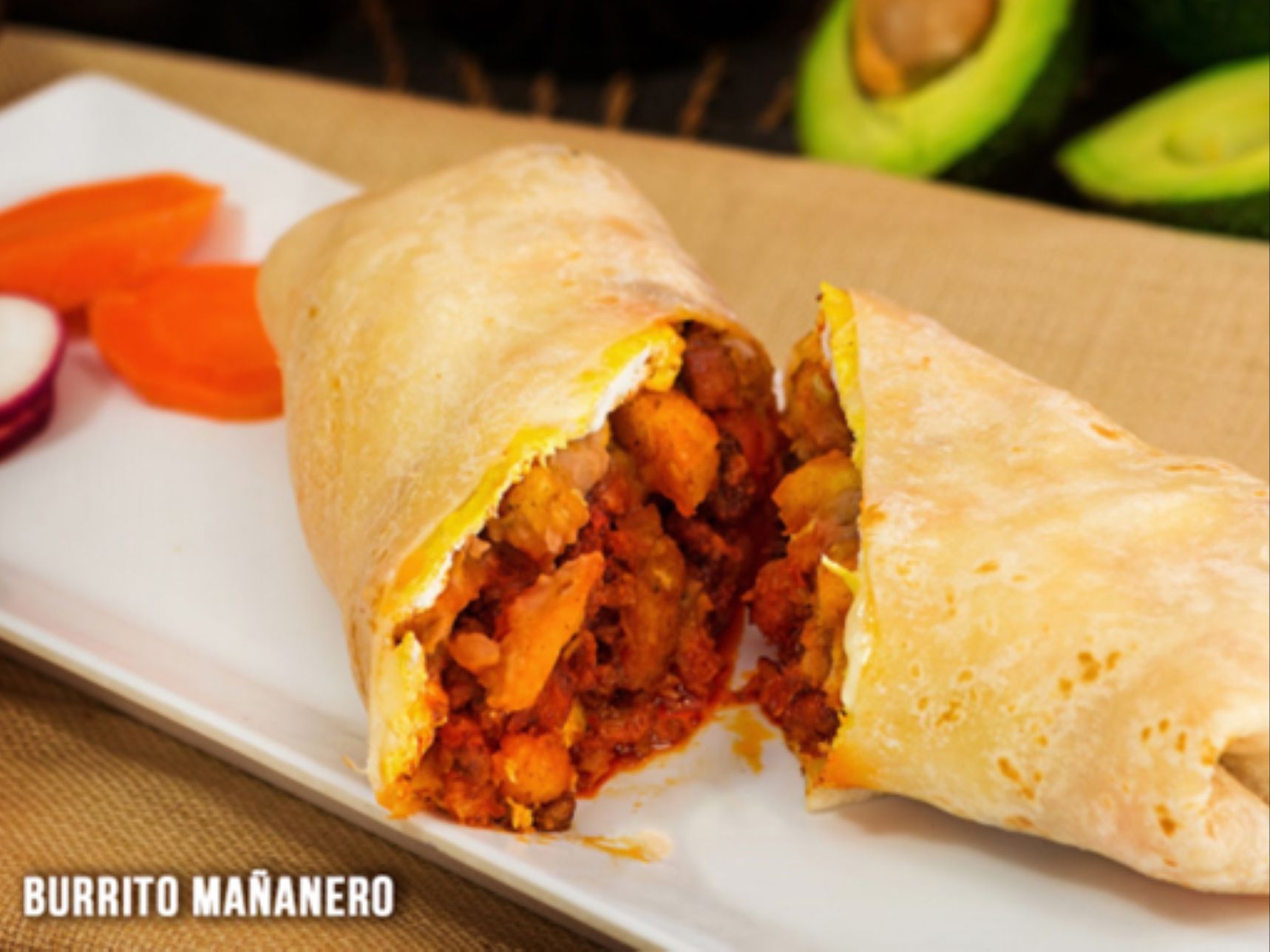Burrito Mañanero.