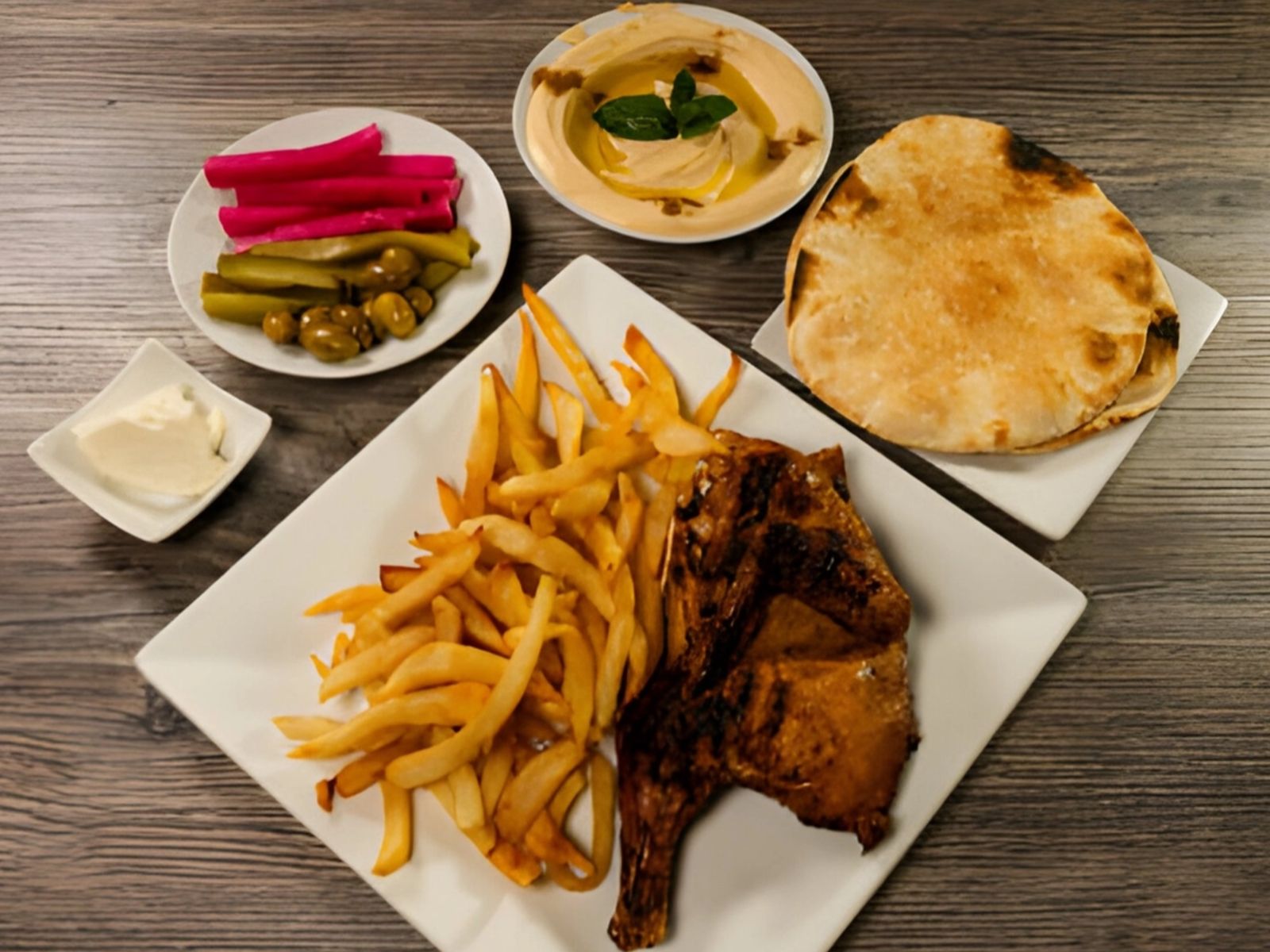 Time Out Combination Plate.