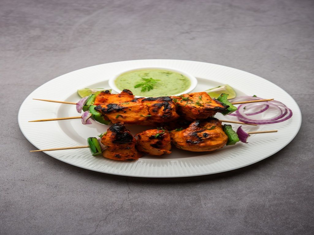 Chicken Achari Tikka.
