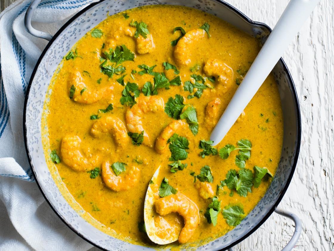 Shrimp Korma.