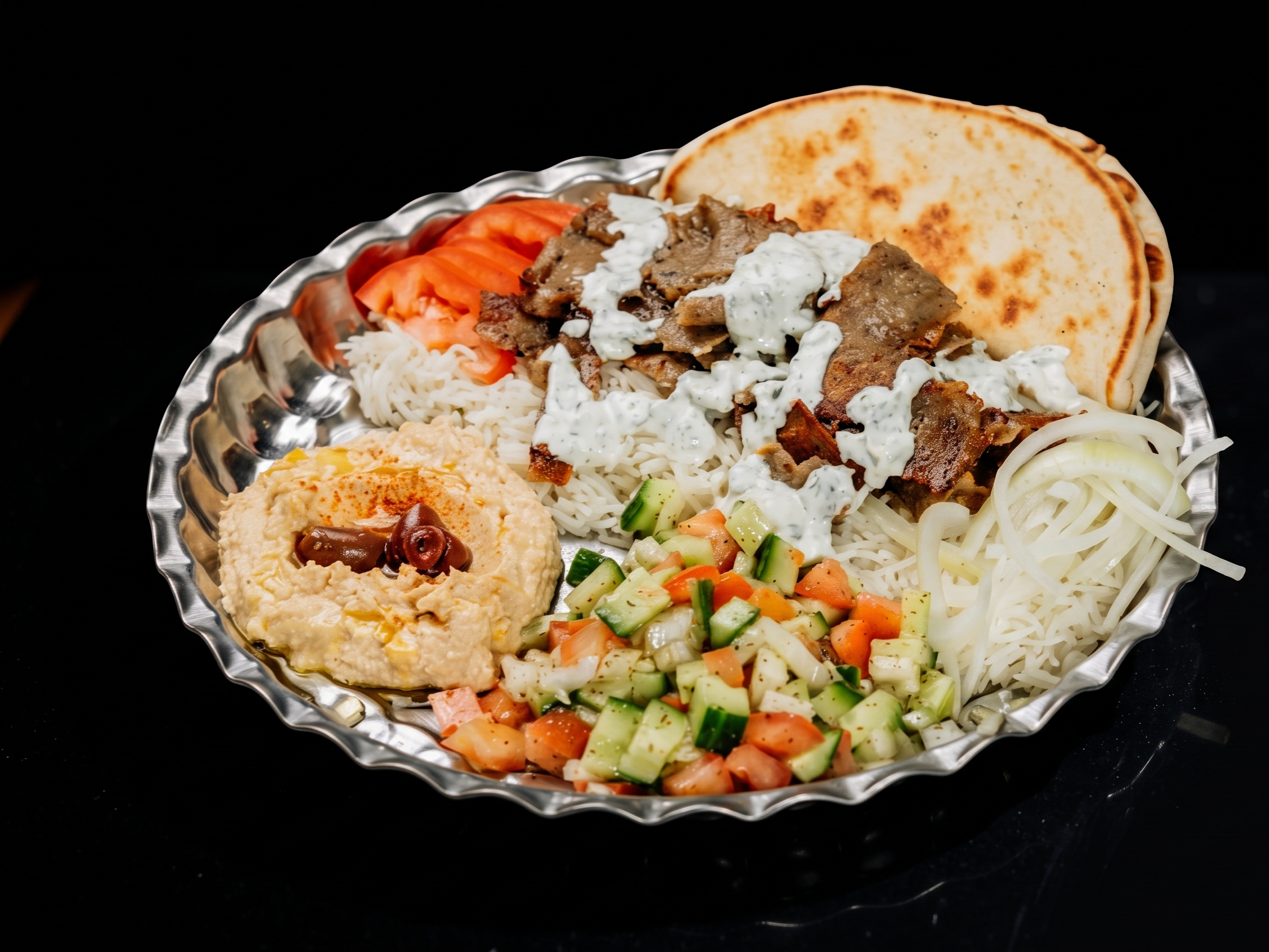 Gyros Plate.