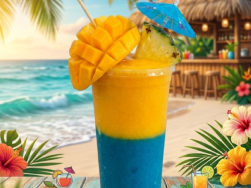 Mango Hawaiian Smoothie.