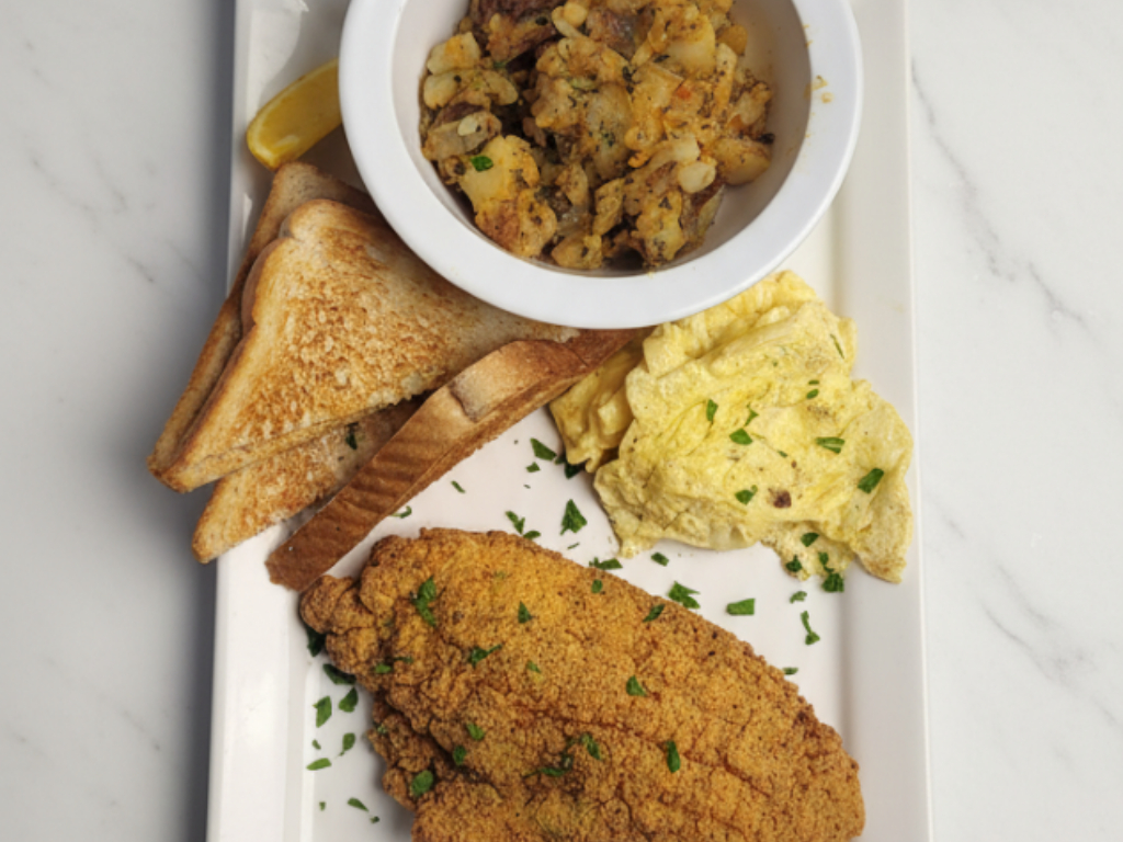 Fish & Grits Fried (Swai)