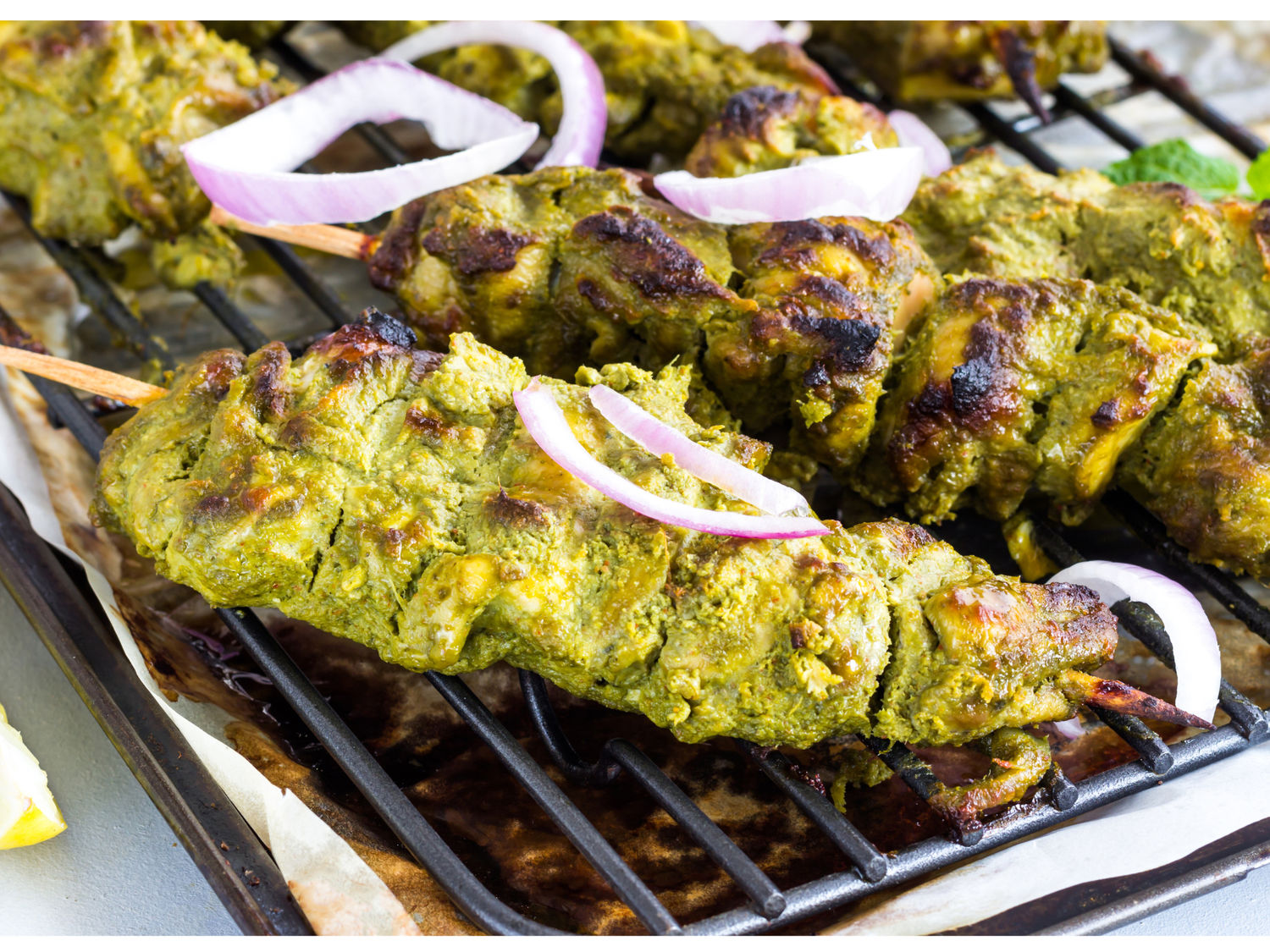 Image-Hariyali Chicken Kabab