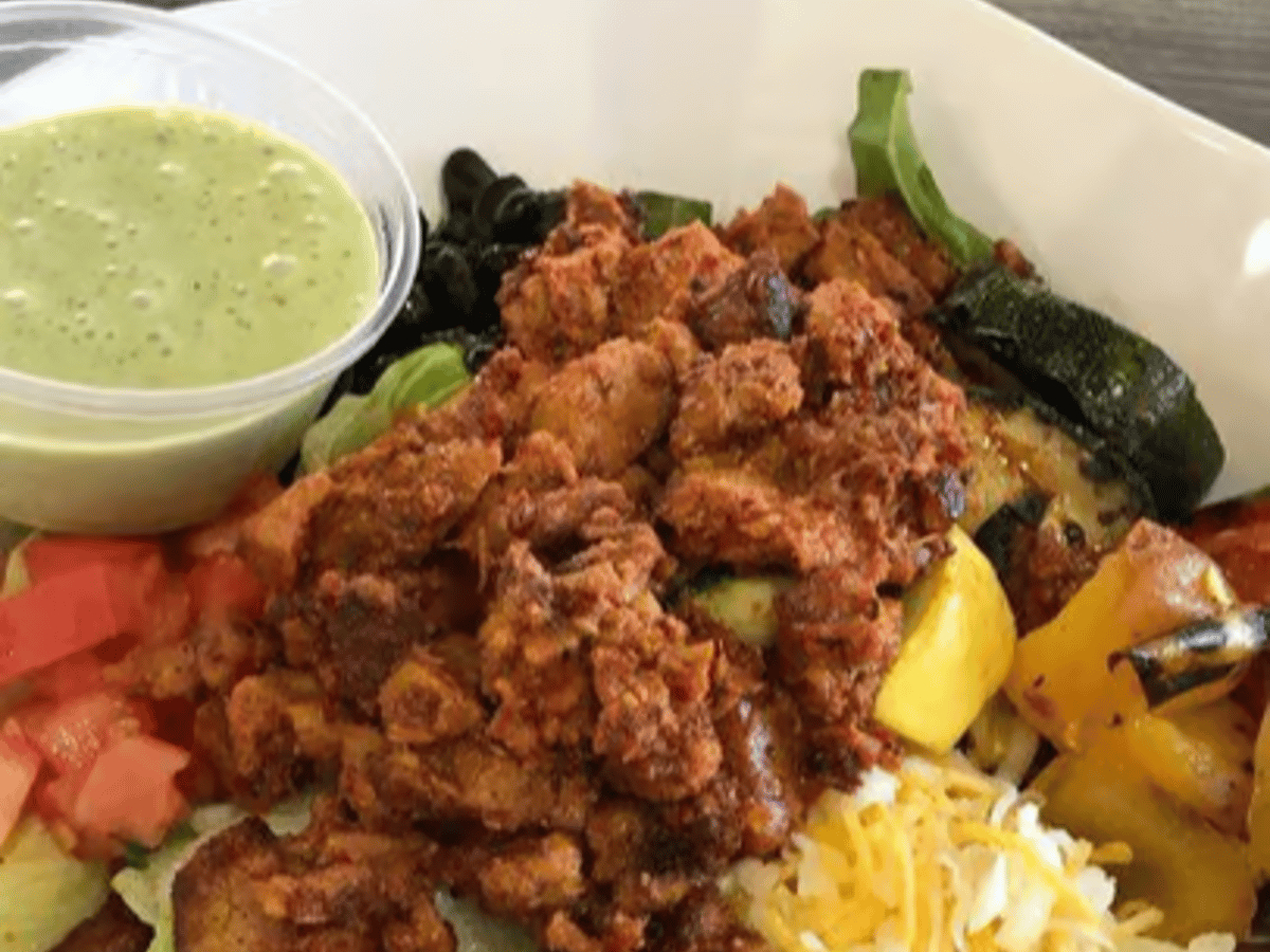 Fajita Salad.