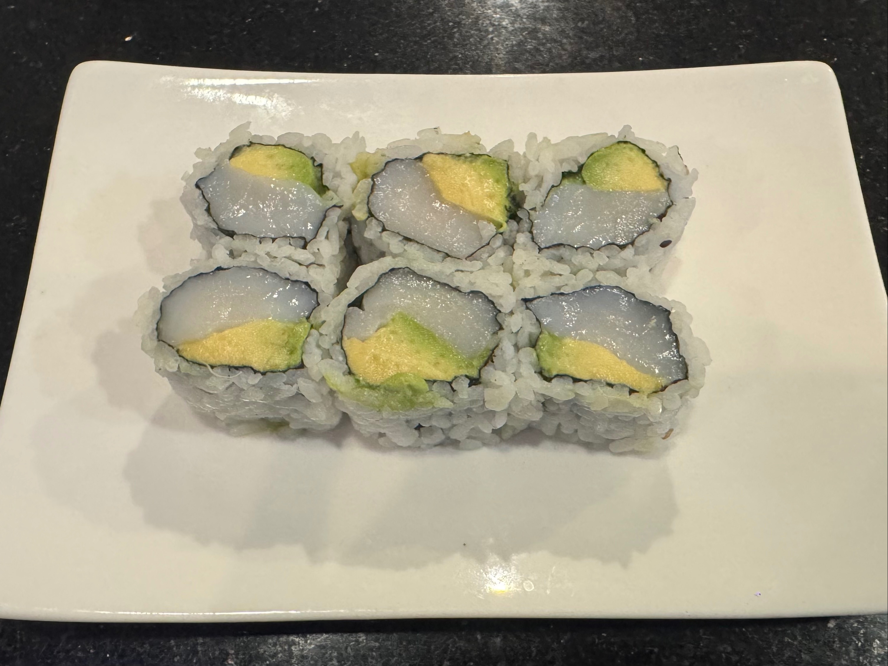 Scallop Avocado Roll*.