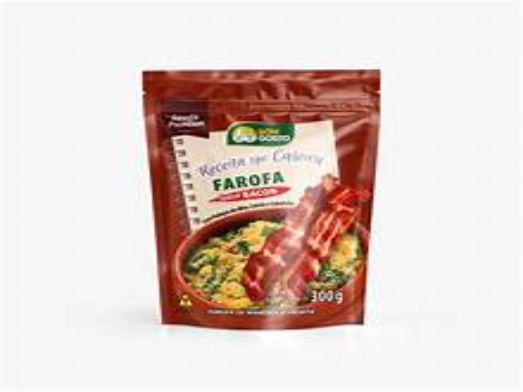 Bom Gosto Farofa Bacon 300g.