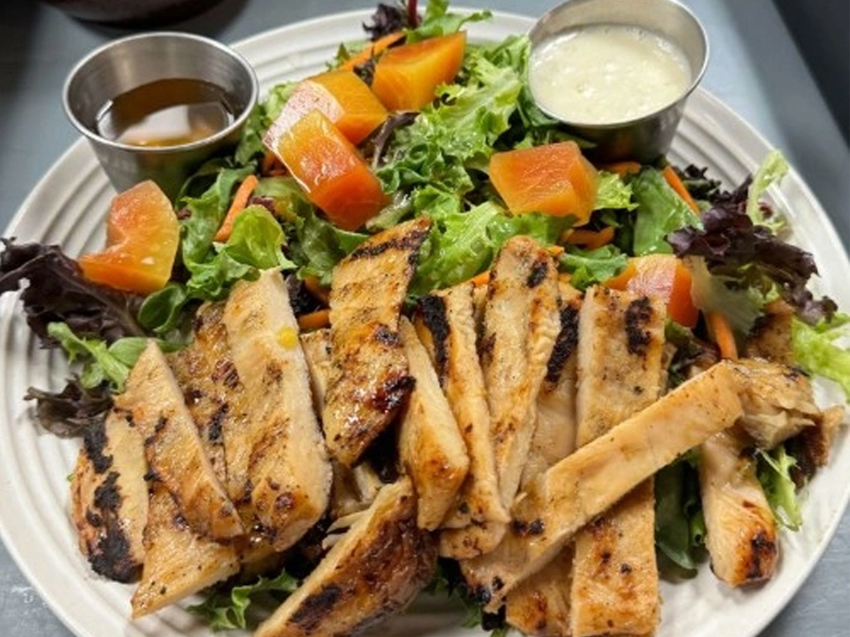 Teriyaki Chicken Breast Salad.