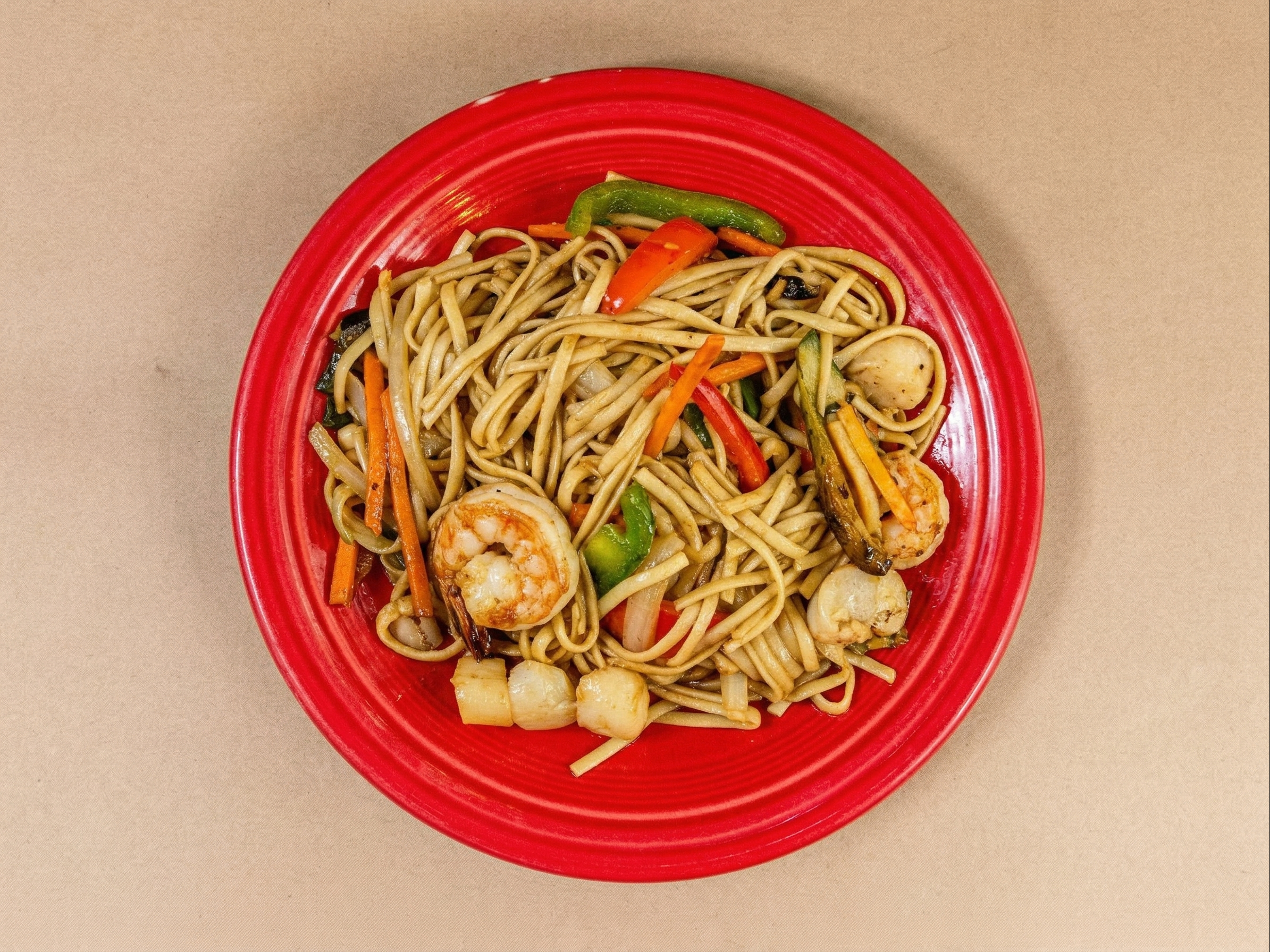 Seafood Lo Mein.