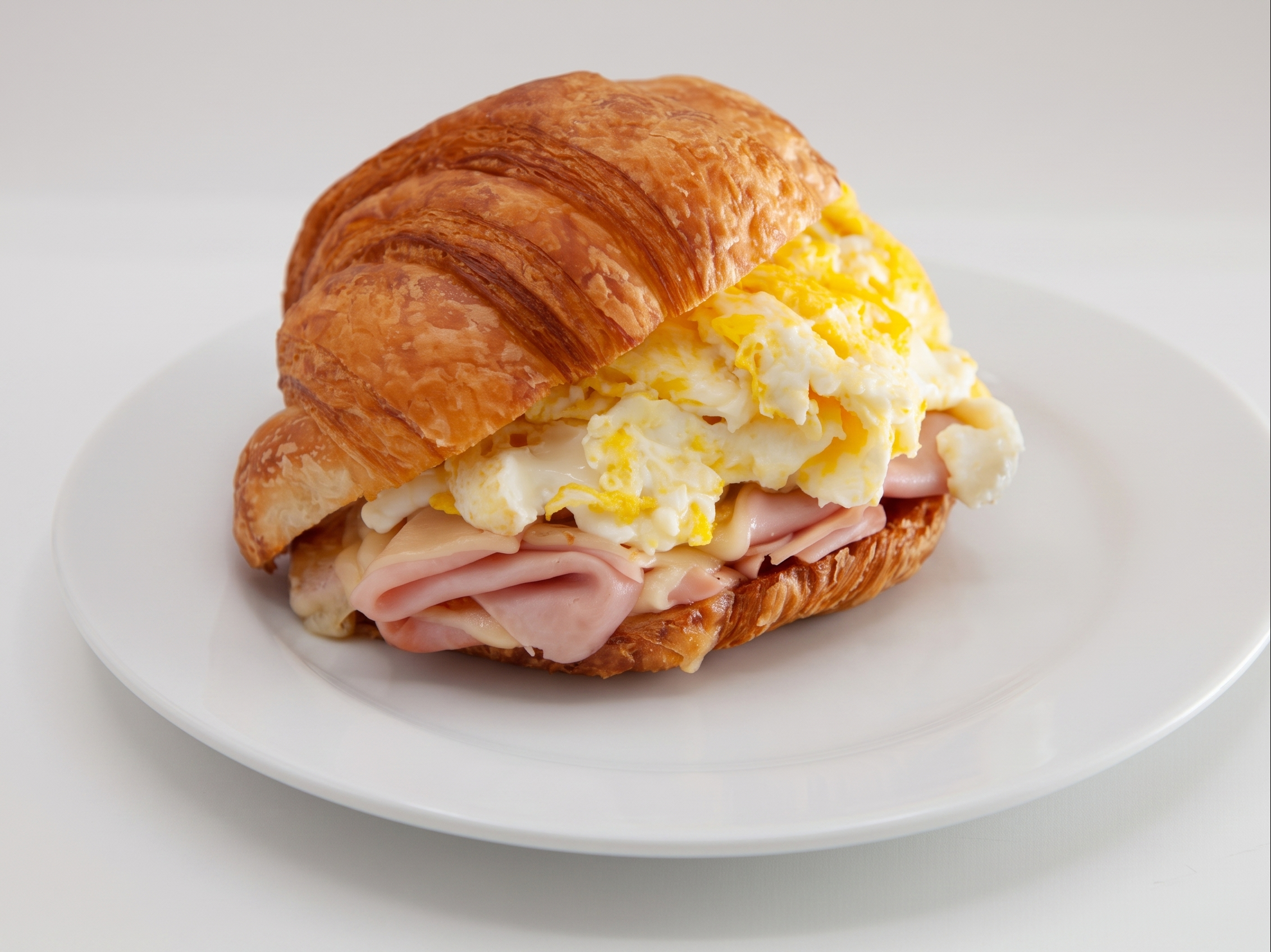 Commuter Croissant H & C Eggs Scrambled #1