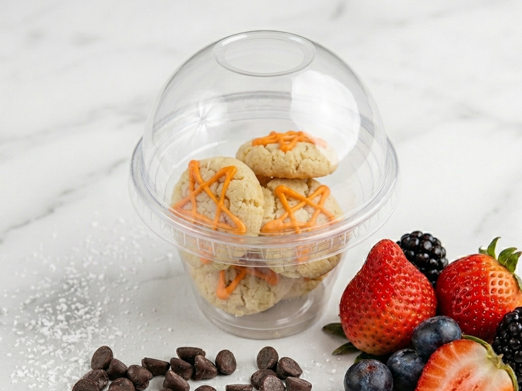 Almond Orange Cookies (4 Pcs).