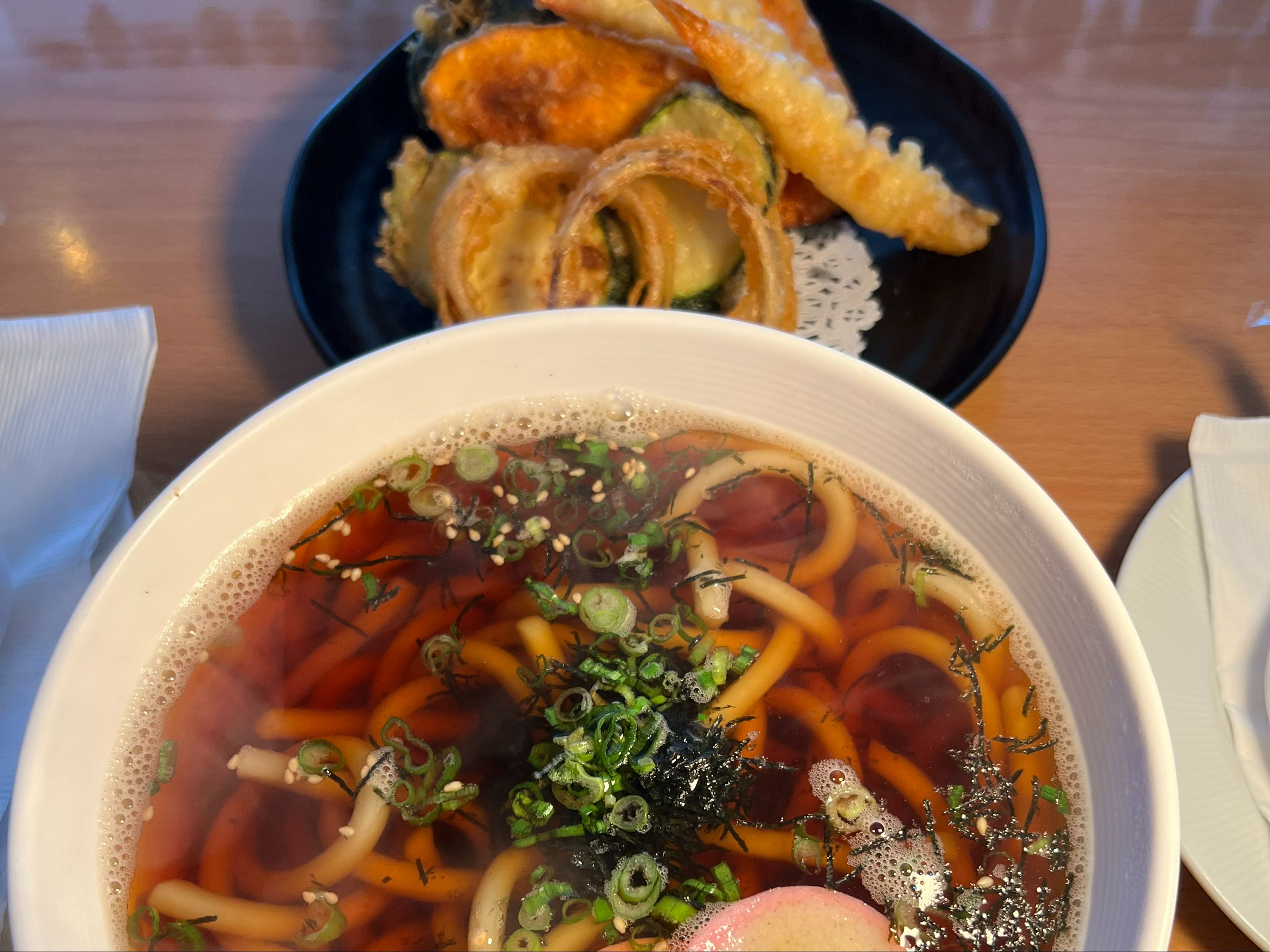 TEMPURA UDON SOUP.