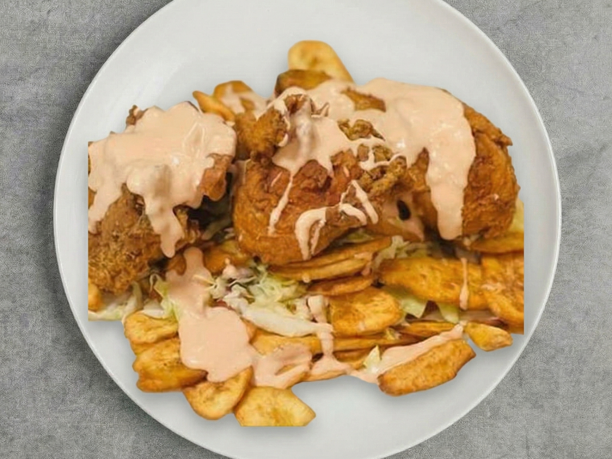 Pollo Con Tajada.