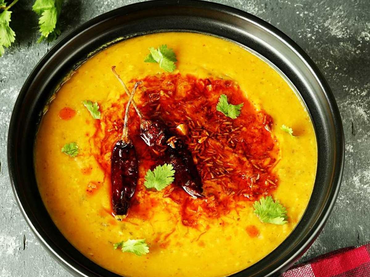 Dal Tadka (Vegan).
