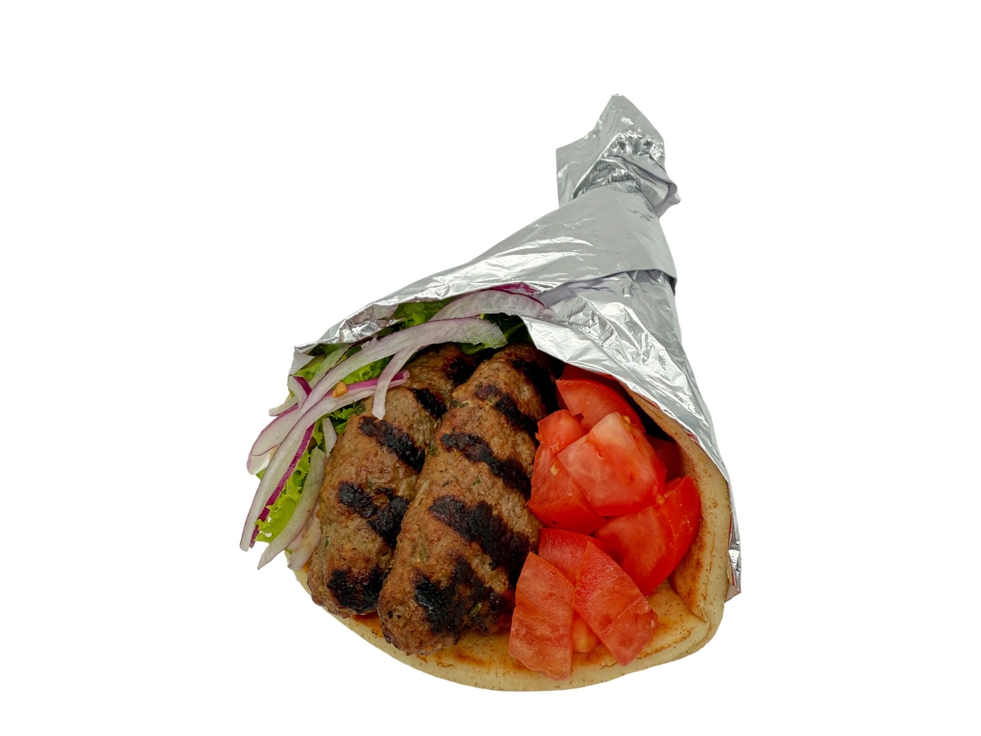 House Kabob Sandwich.