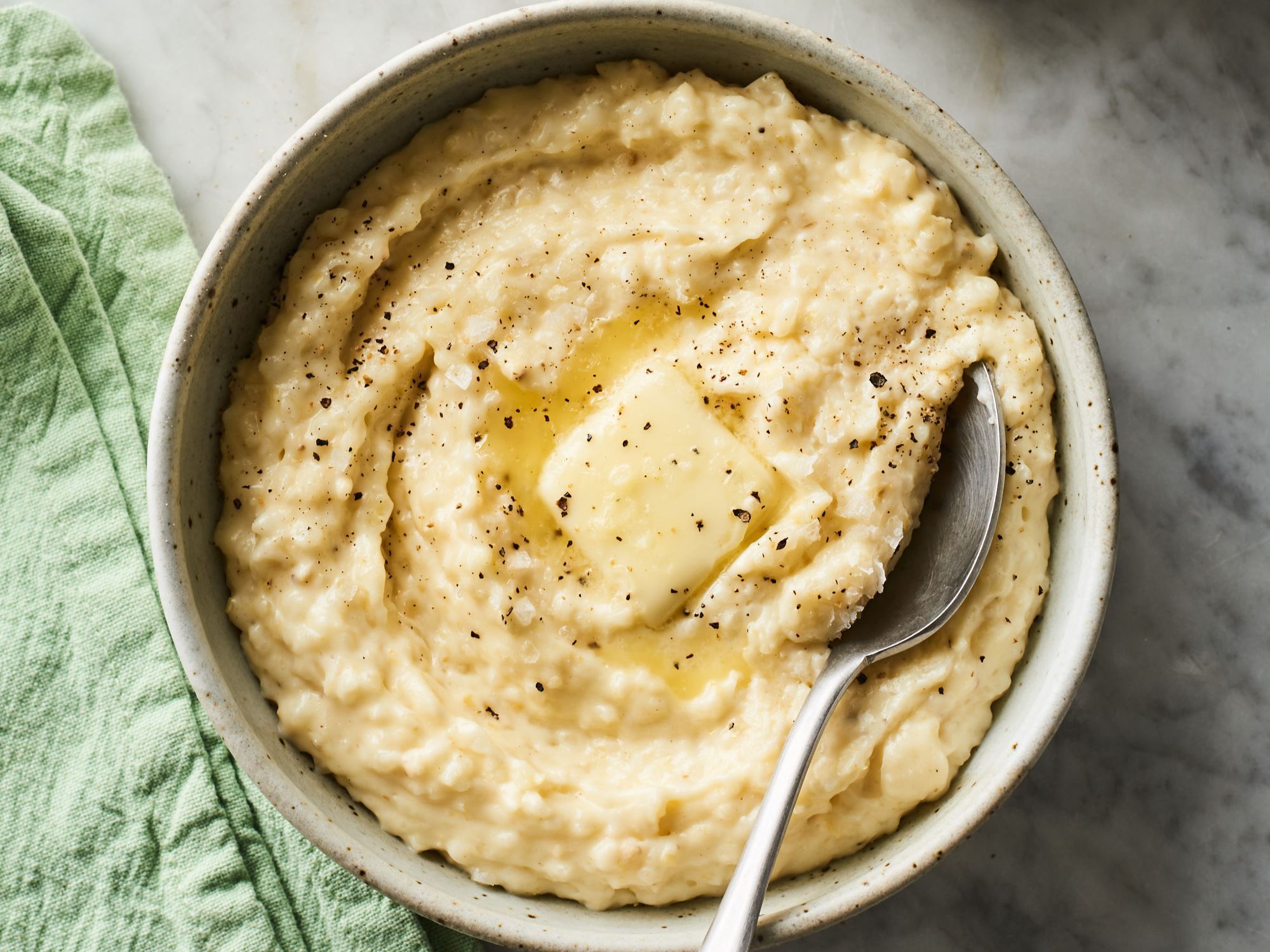 Bowl of Grits with Cheese!.