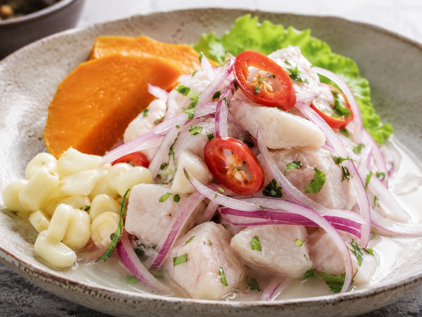 2 Ceviche De Pescado.