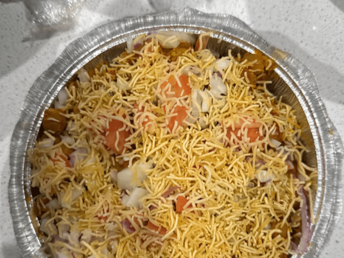 Samosa Chaat.