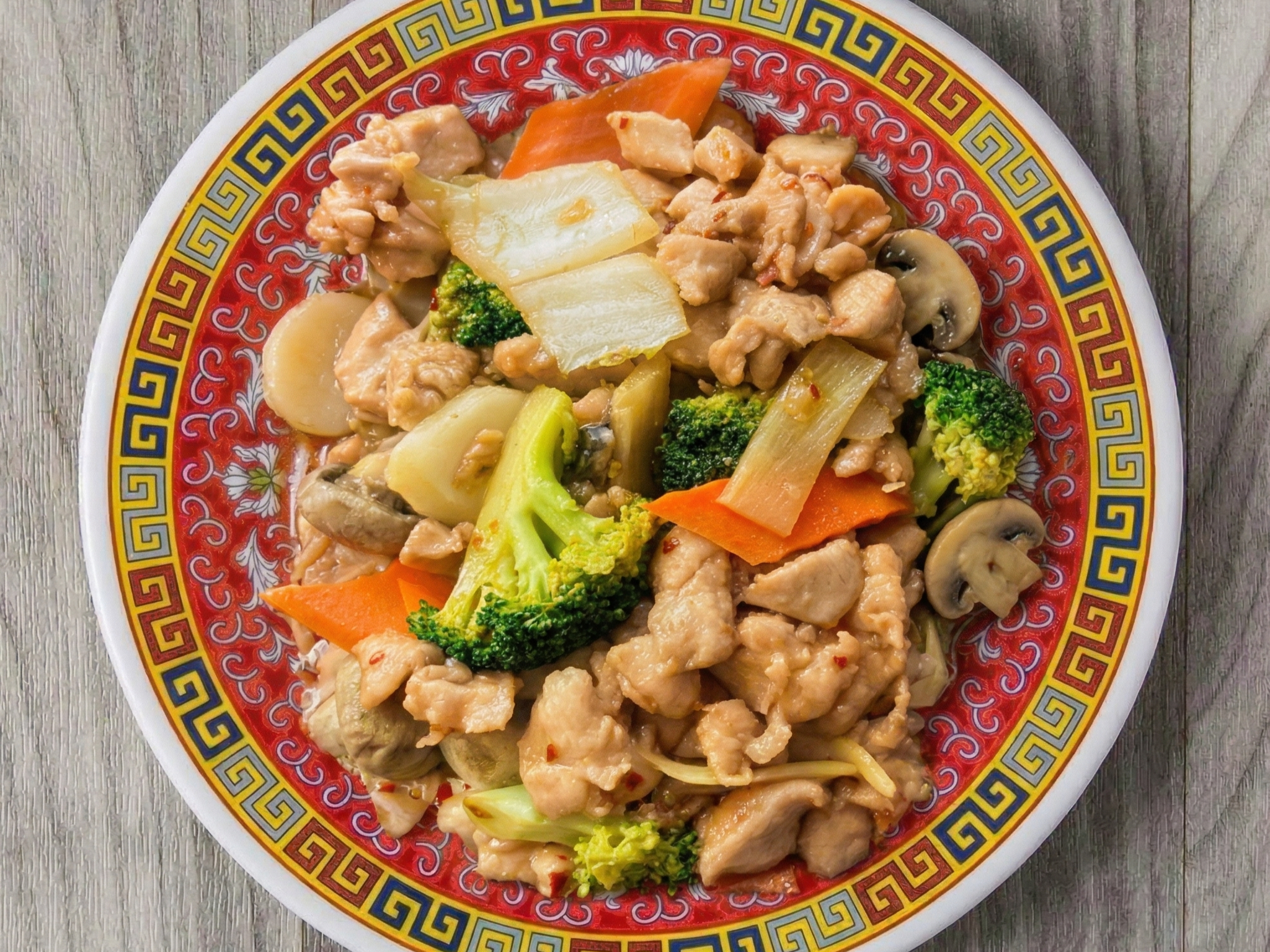 Szechuan Chicken.