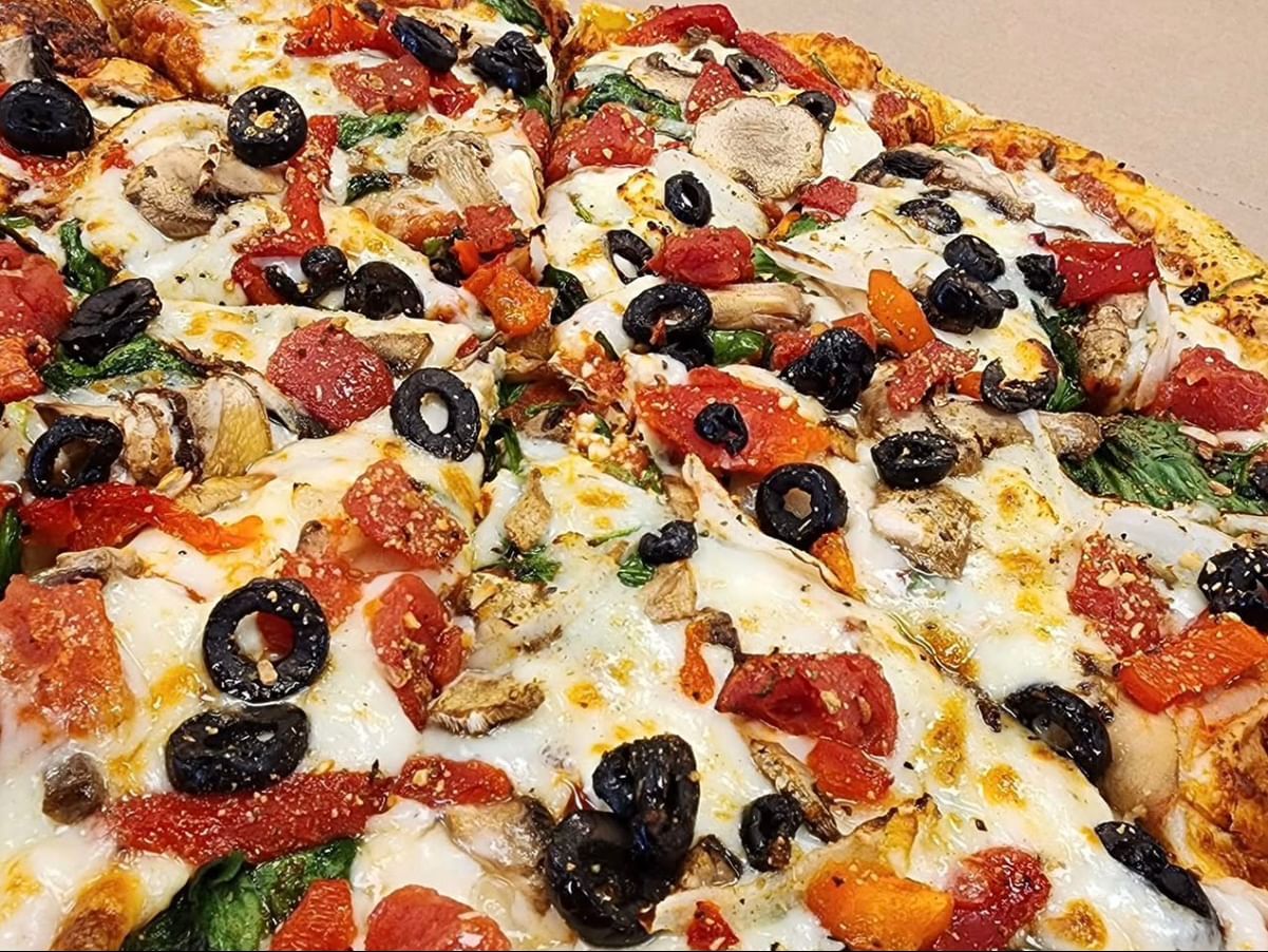 Veggie Twist Pizza.