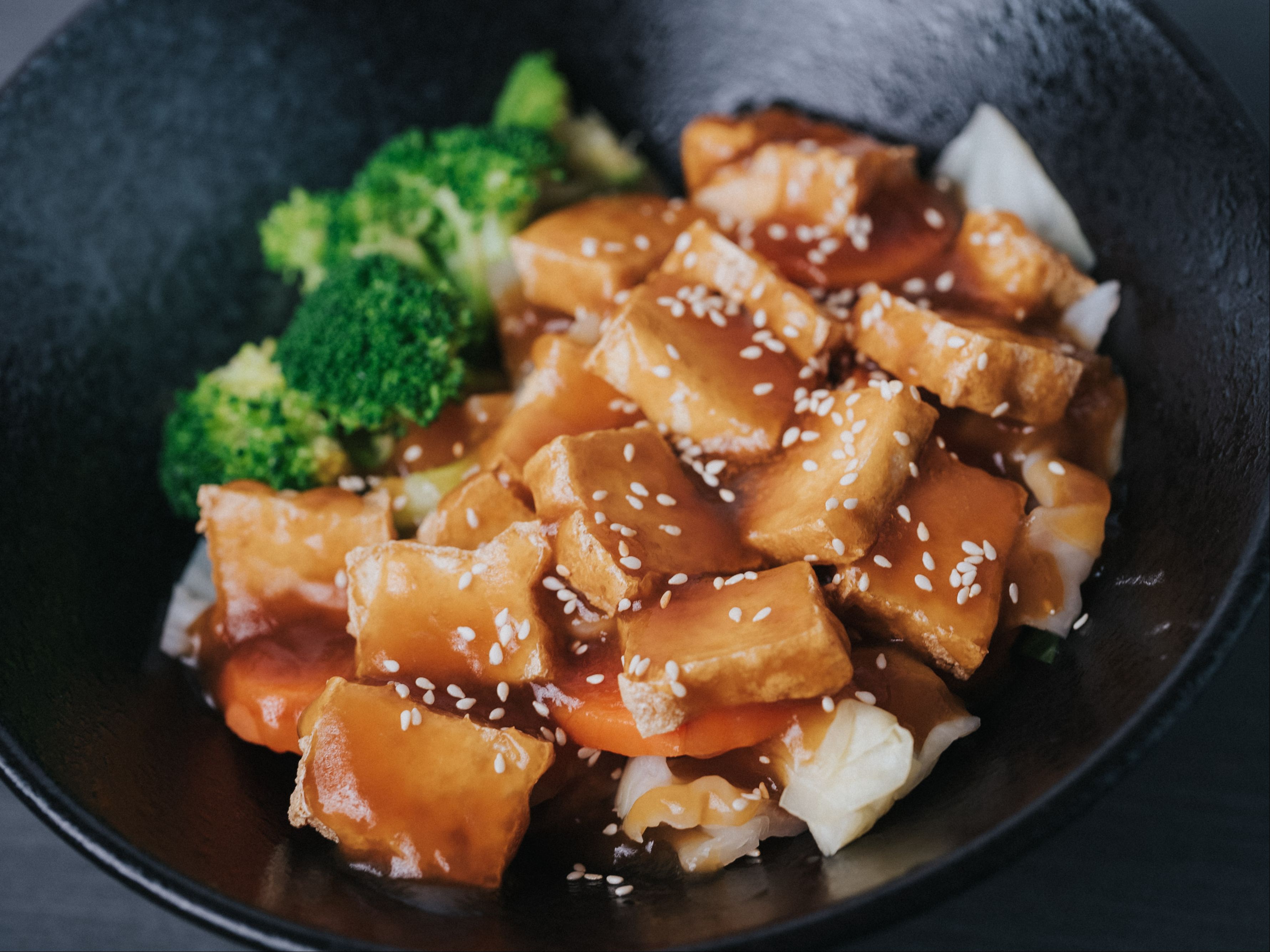 Teriyaki Tofu.
