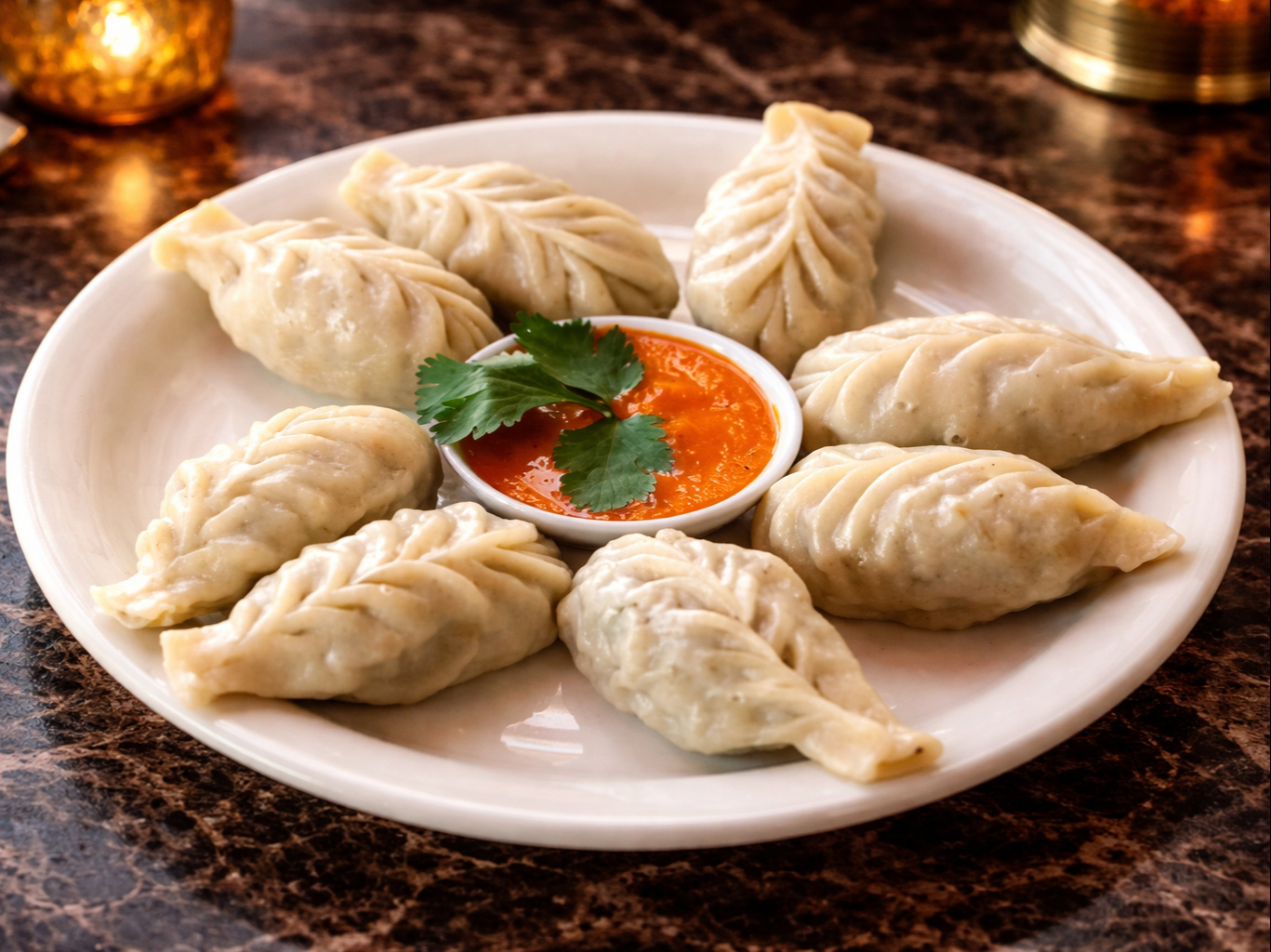Chicken Momos.