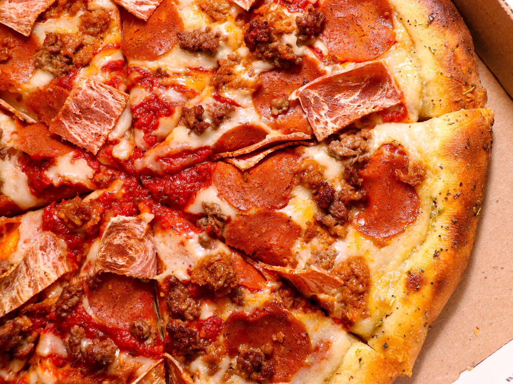The Meathead Pizza.