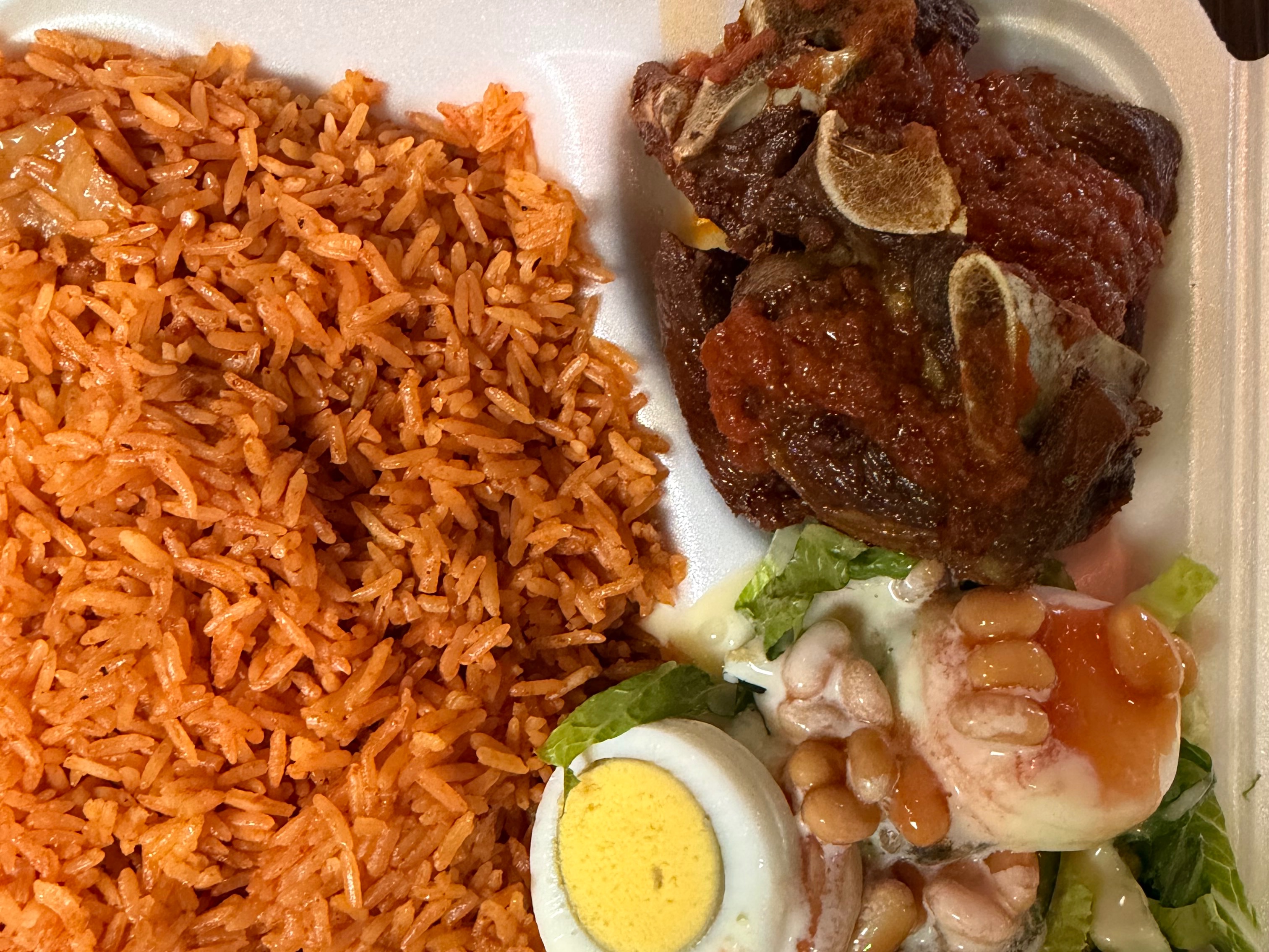 Jollof w/ Goat.