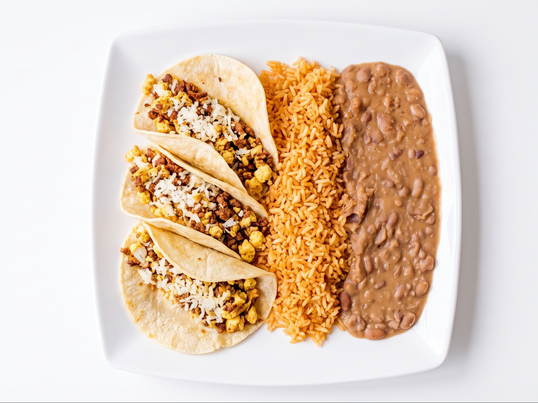 Breakfast Taco Combo.