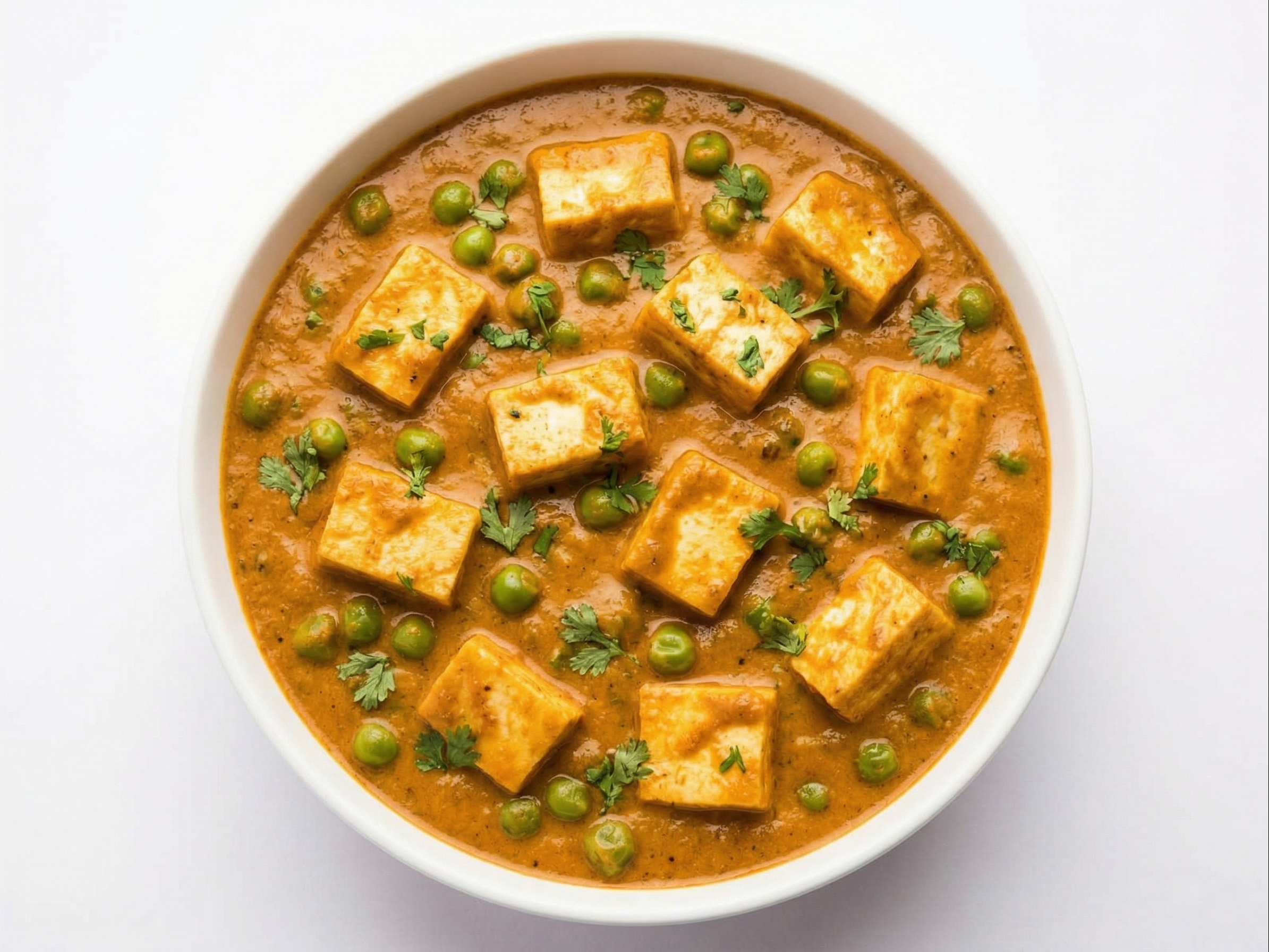Matar Paneer.