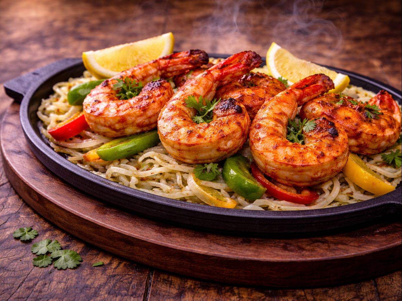 Tandoori Shrimp.