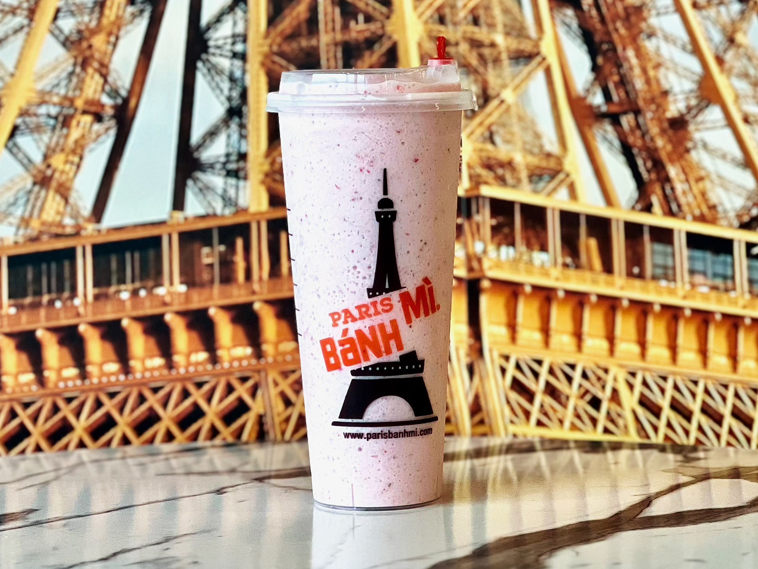 Strawberry Milk Slush.