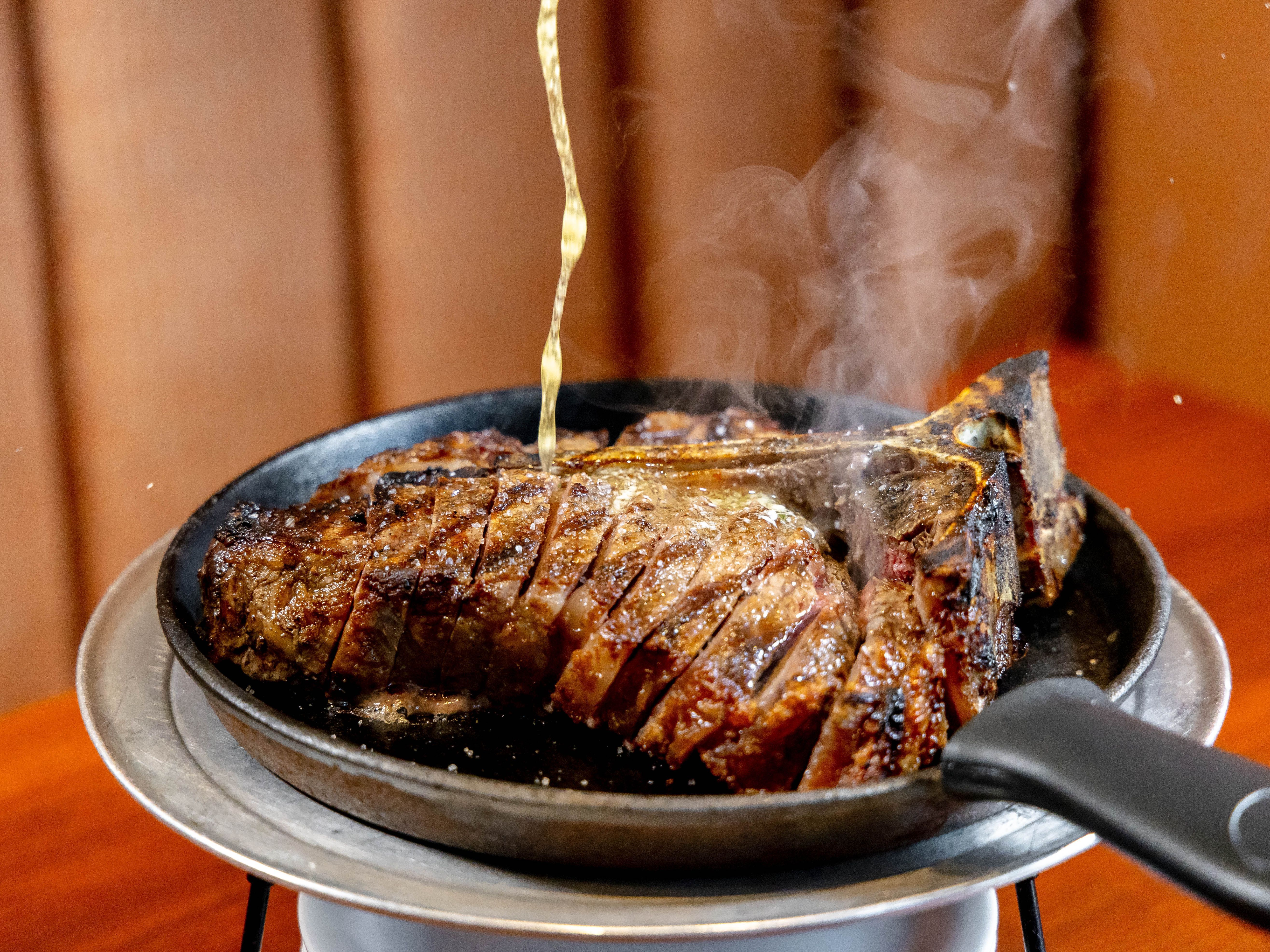 Signature Florentine Steak.