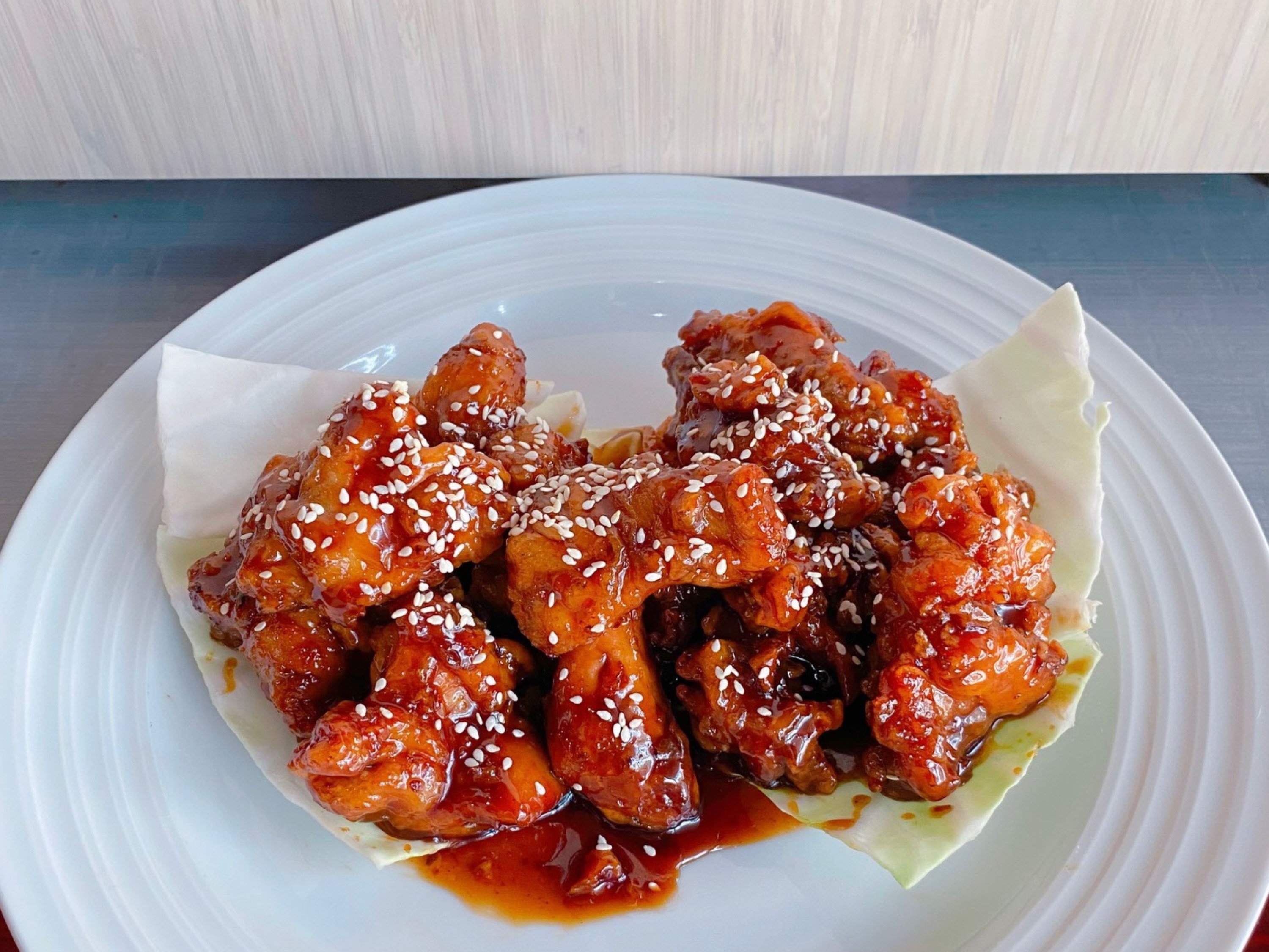 CS8 Orange Chicken Entrée.