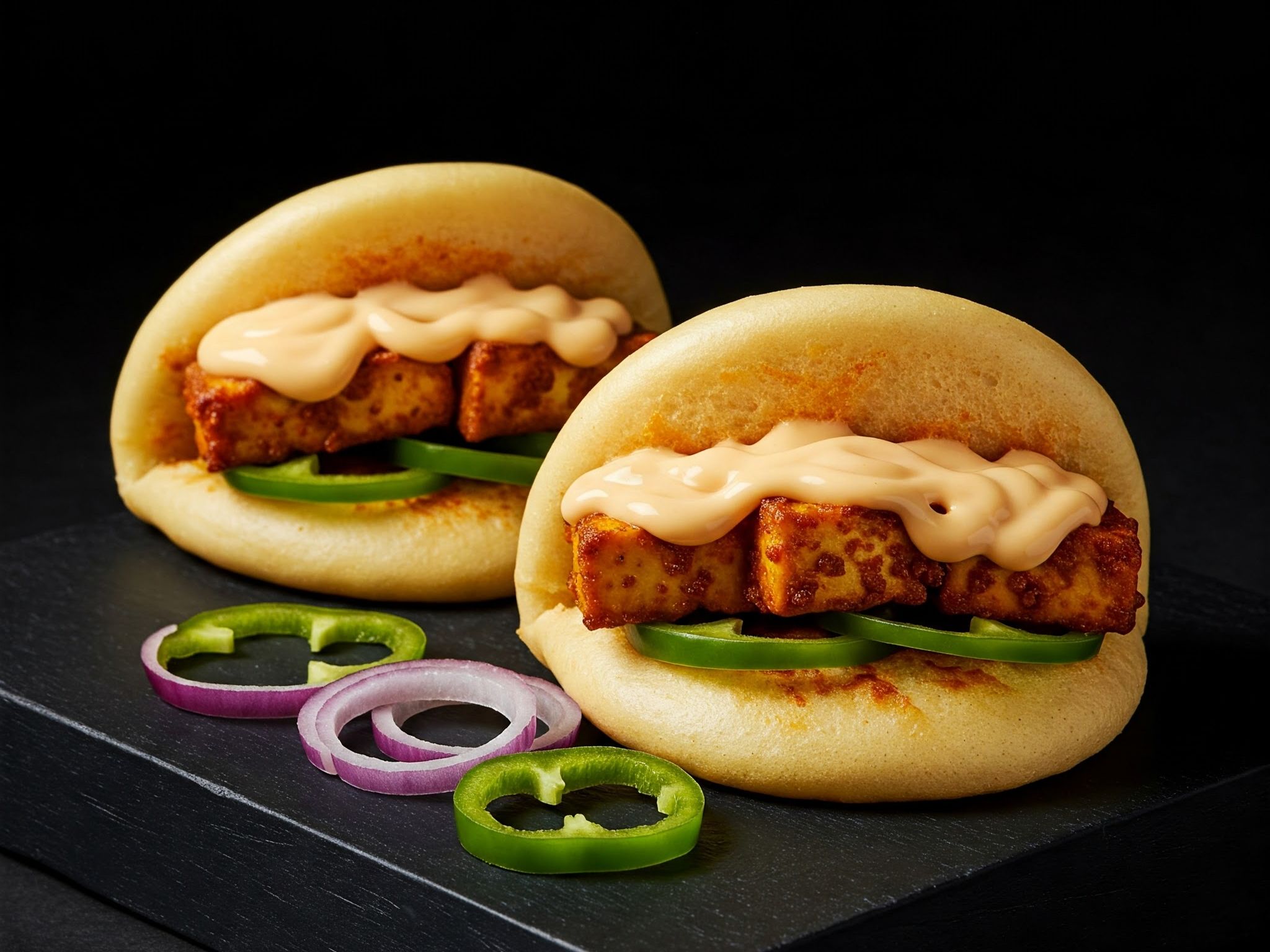 Paneer Bao Bun Duo.