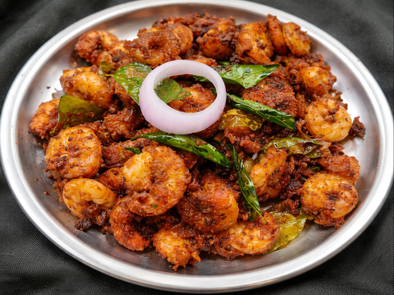 Hyderabadi Shrimp 65 (8 Pieces).