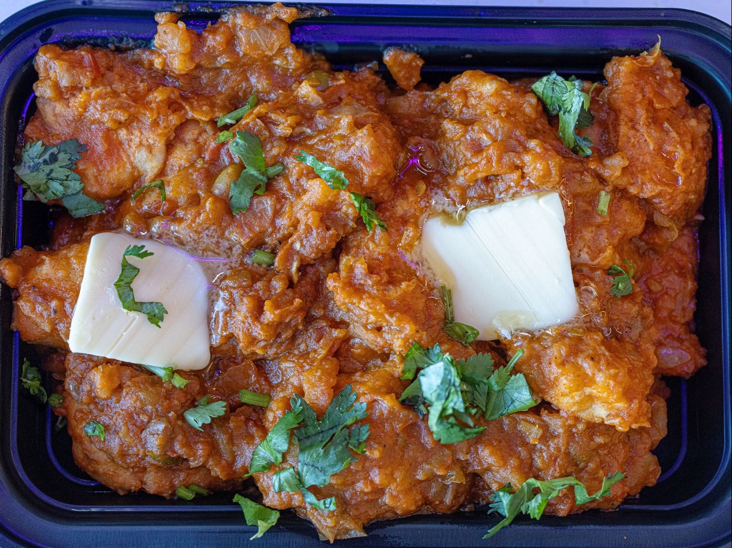 Masala Pav w/Bhaji.