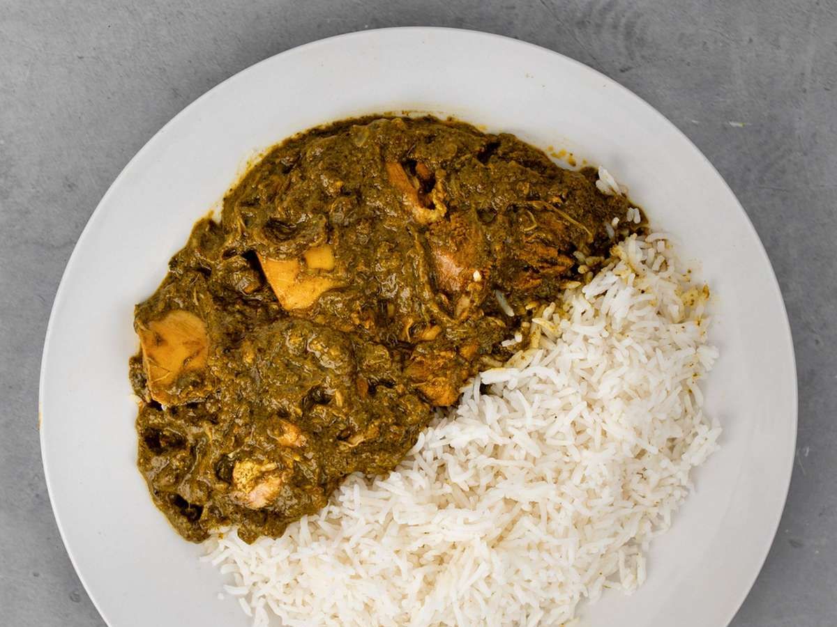 Chicken Saag.