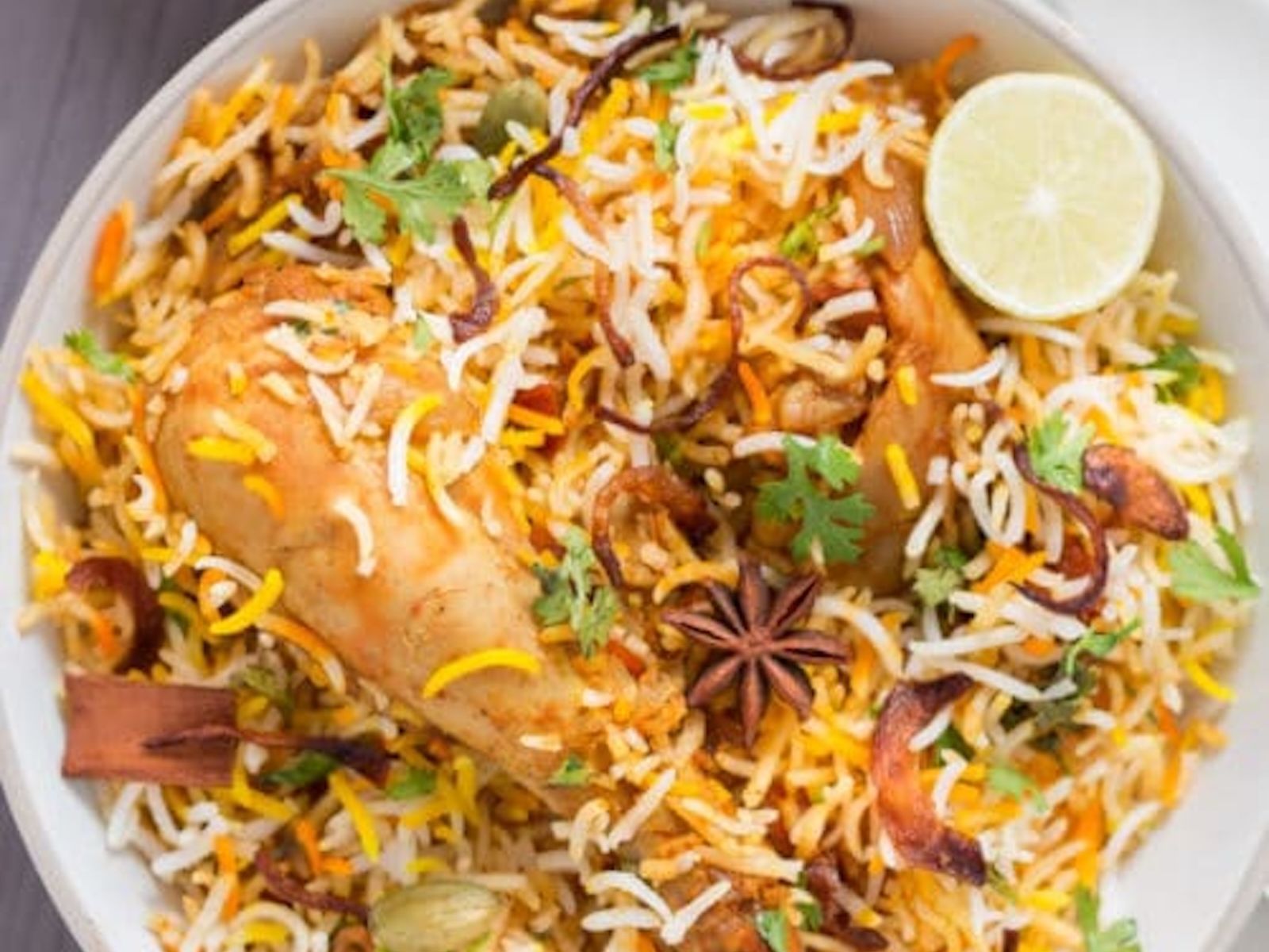 Chicken Dum Biryani.