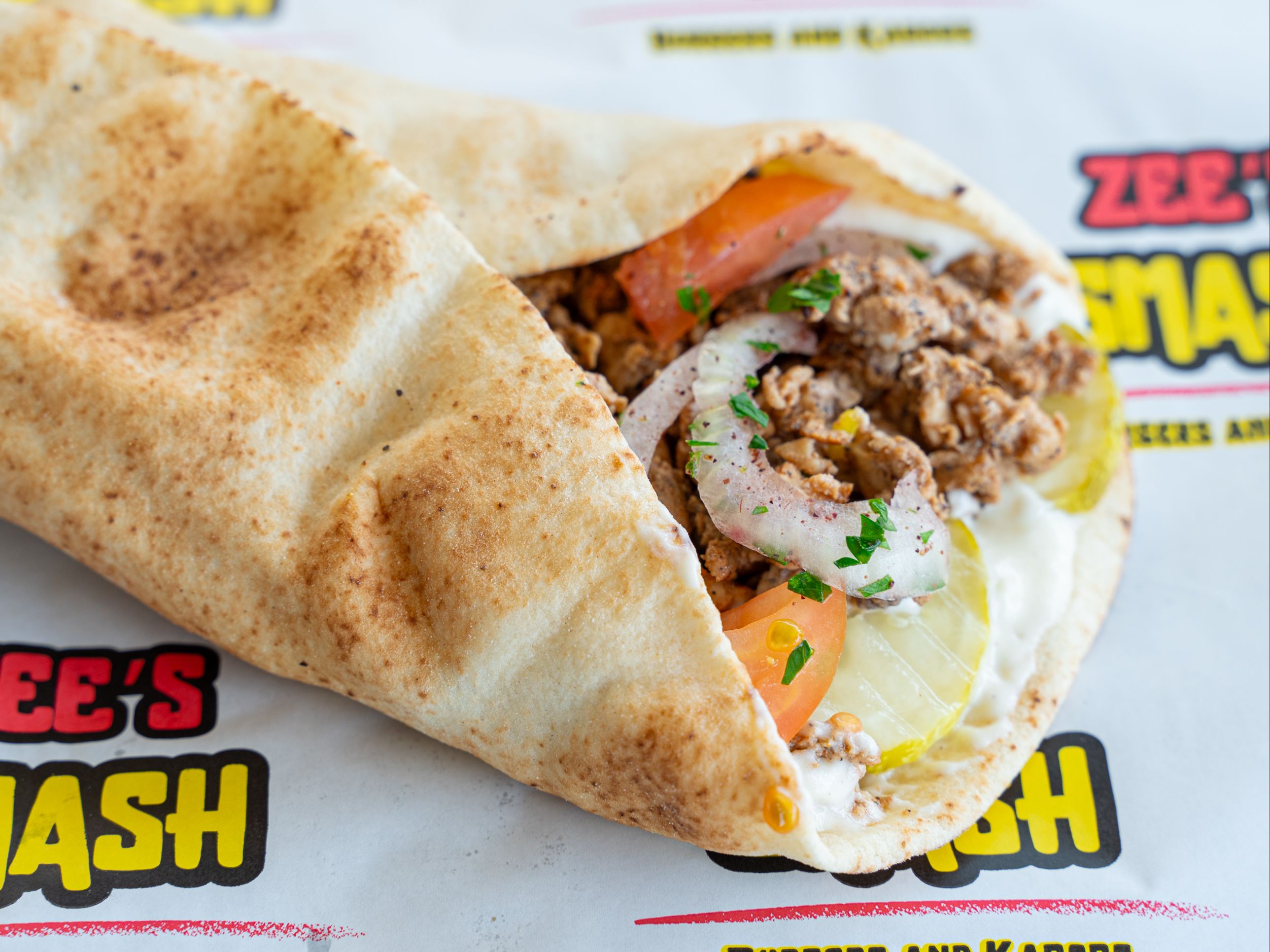 Chicken Shawarma Wrap.
