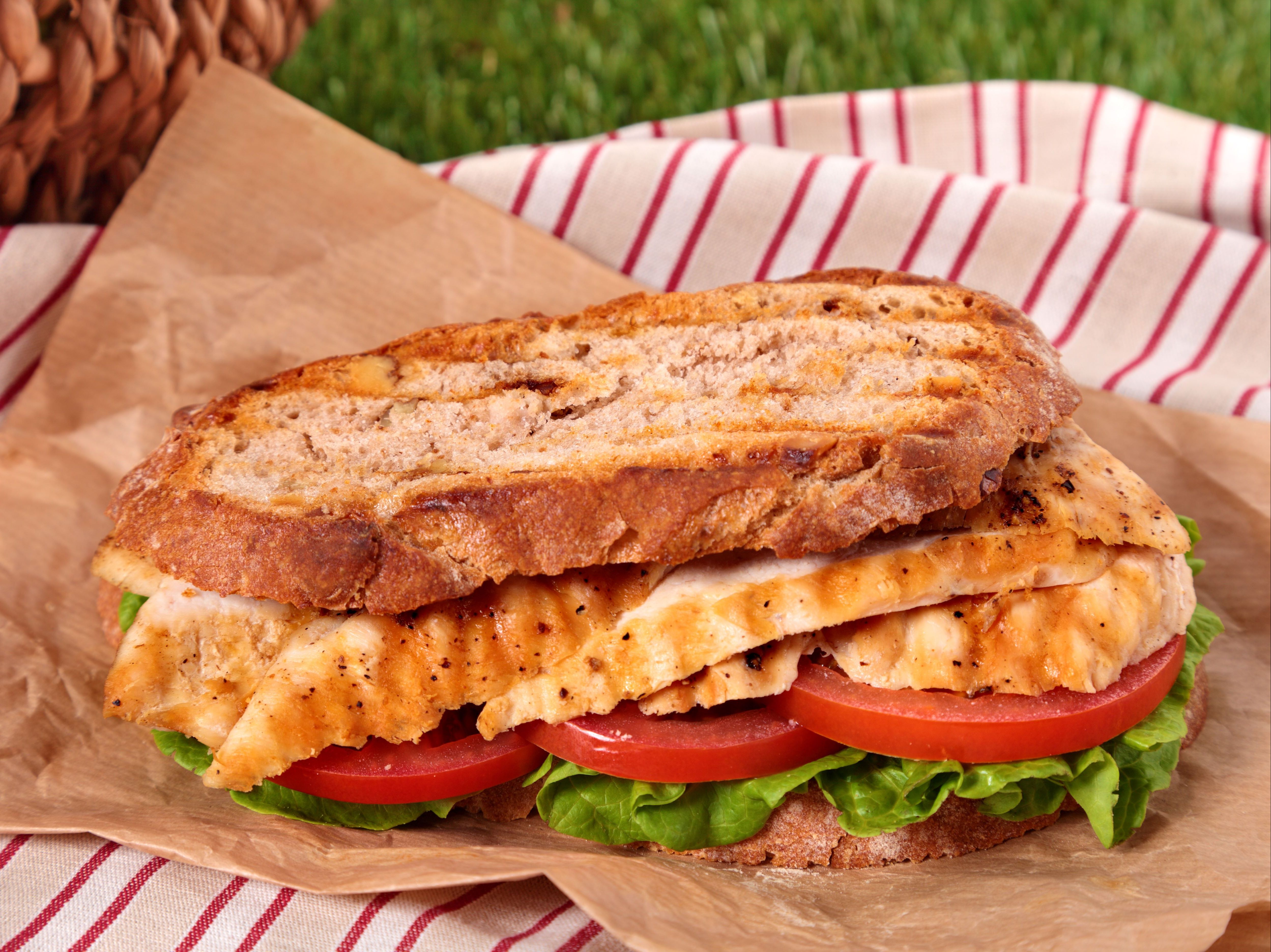 Grilled Chicken Sandwich.